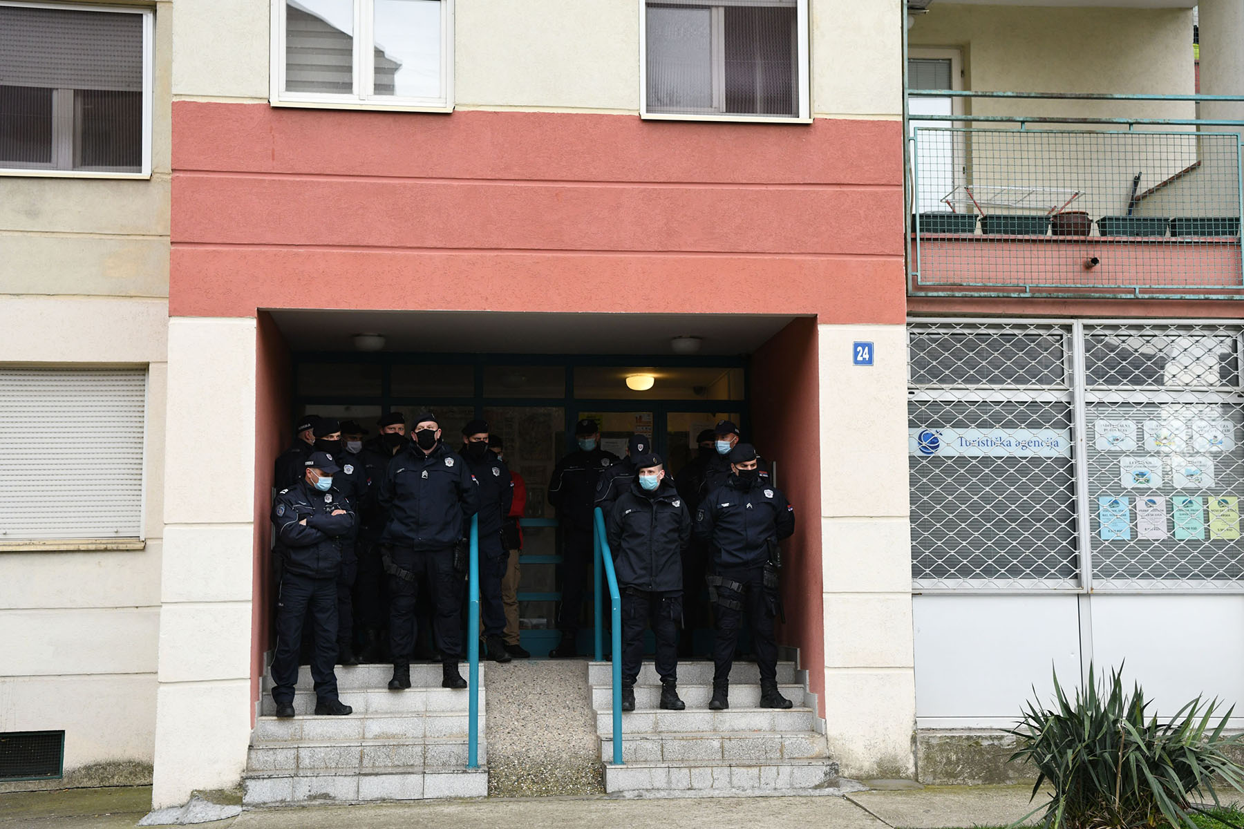 Beograd 15.04.2021. Naselje Bezanijska kosa, Vespucijeva ulica, pokusaj iseljenja Gojko Lalovic