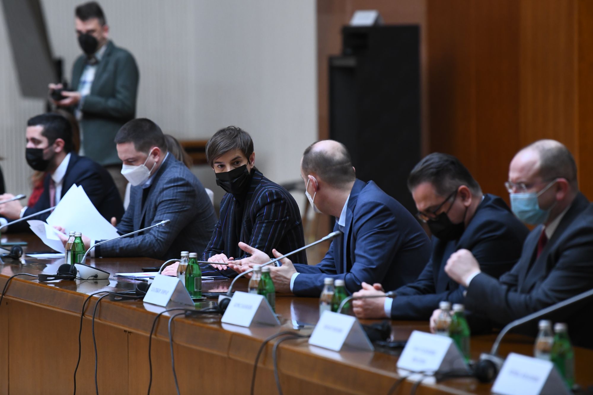 Ana Brnabić
Beograd 24.02.2021. Krizni štab. Sednica kriznog štaba  Foto: Goran Srdanov/Nova.rs