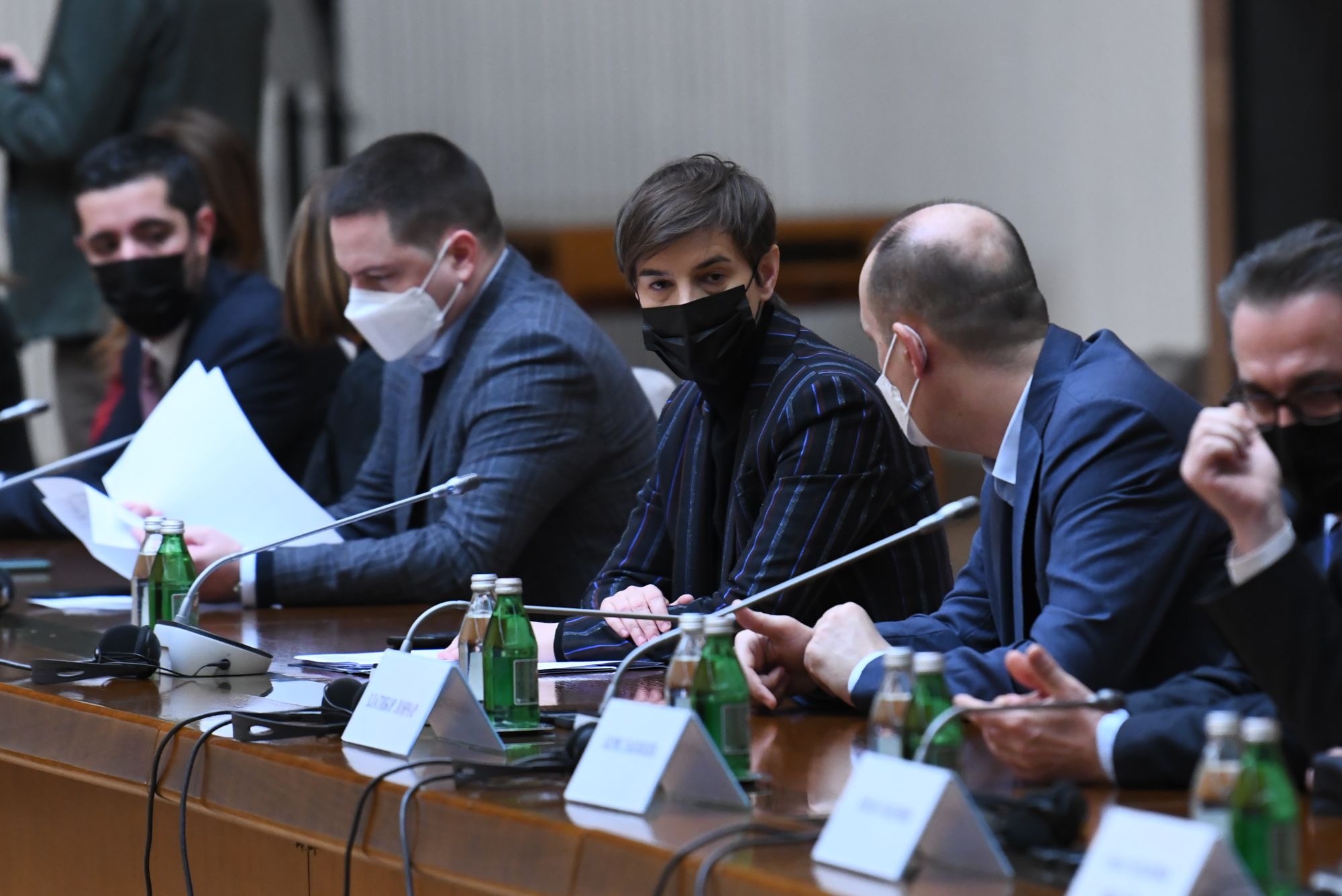Ana Brnabić
Beograd 24.02.2021. Krizni štab. Sednica kriznog štaba  Foto: Goran Srdanov/Nova.rs