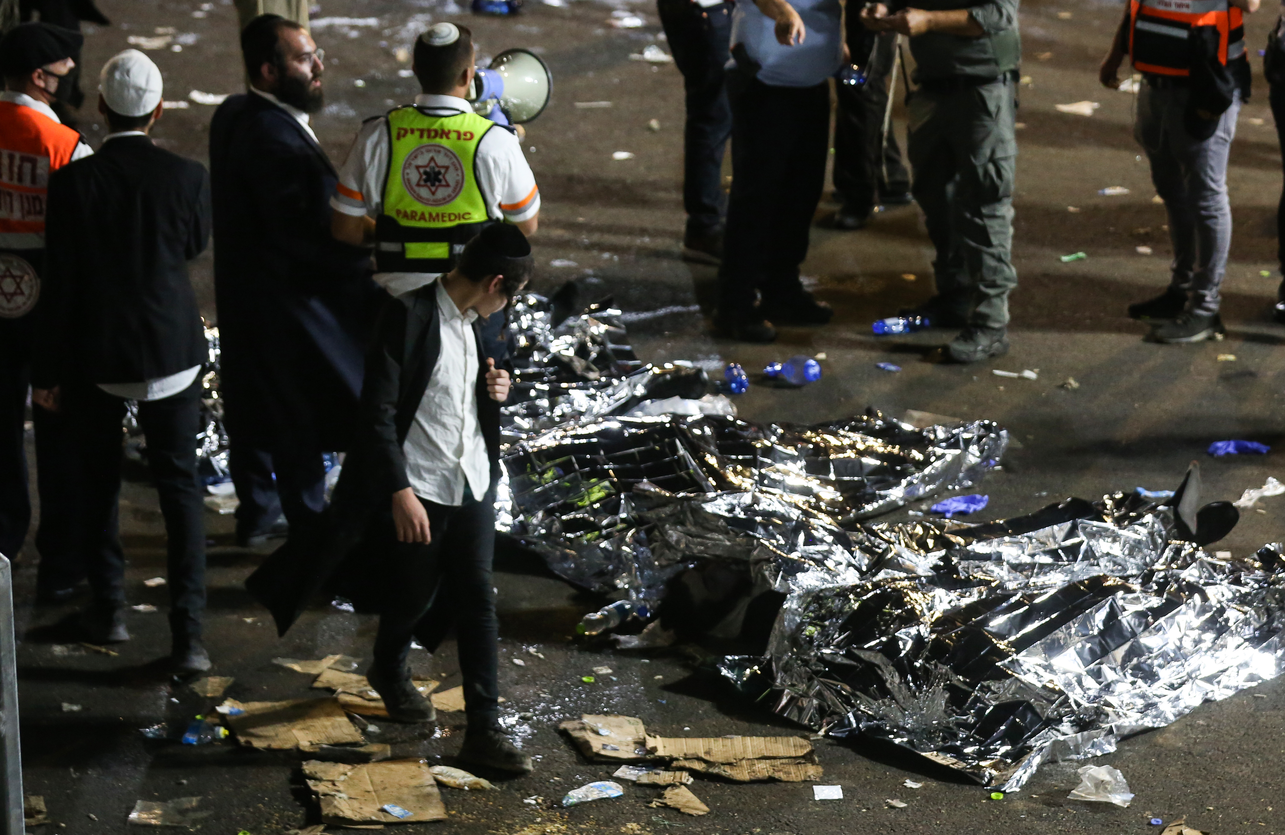 Izrael stampedo nesreća, Dozens of Ultar-Orthodox die during Lag Ba'Omer event in Mount Meron, Israel