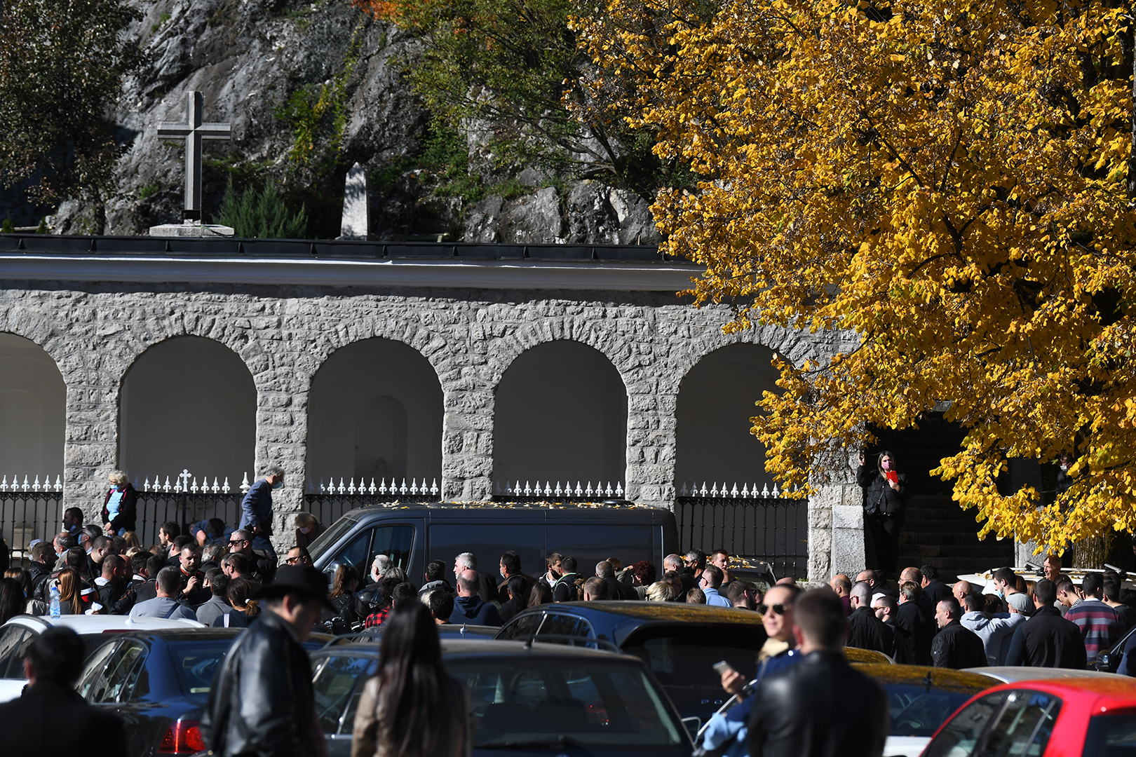 31.10.2020. Ispracaj Amfilohije Radovic Cetinje