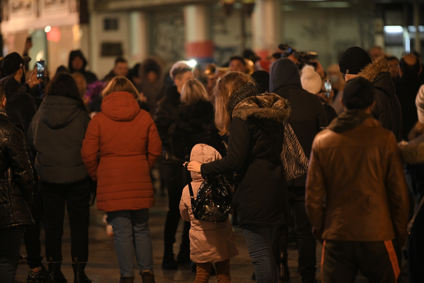 Beograd 31.12.2020. Nova godina, novogodišnja noć, trubači, Knez Mihailova ulica Foto: Dragan Mujan/Nova.rs