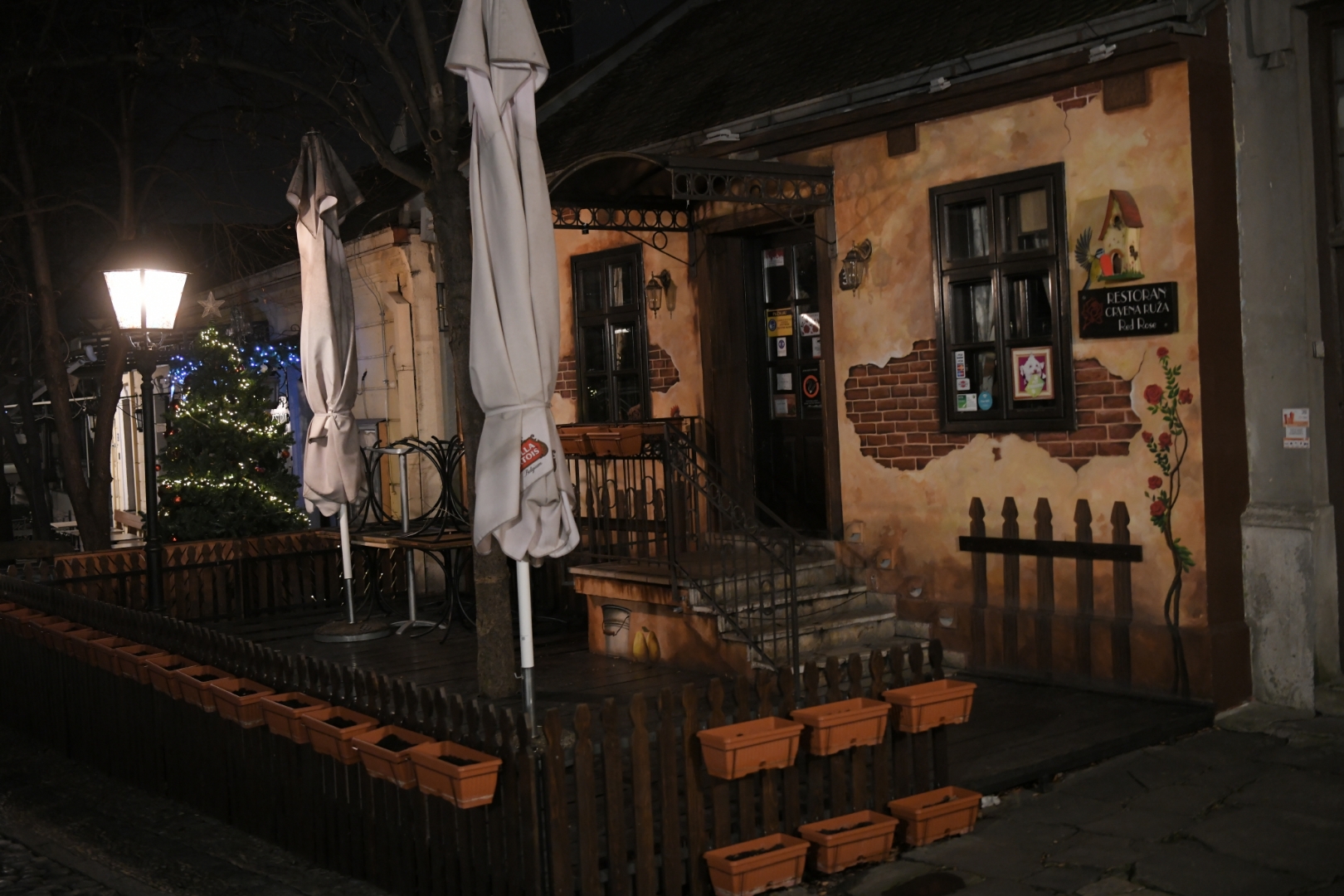 Beograd 31.12.2020. Nova godina, novogodišnja noć, zatvoreni restorani, kafići, prazne ulice, prazna ulica, Skadarlija Foto: Dragan Mujan/Nova.rs