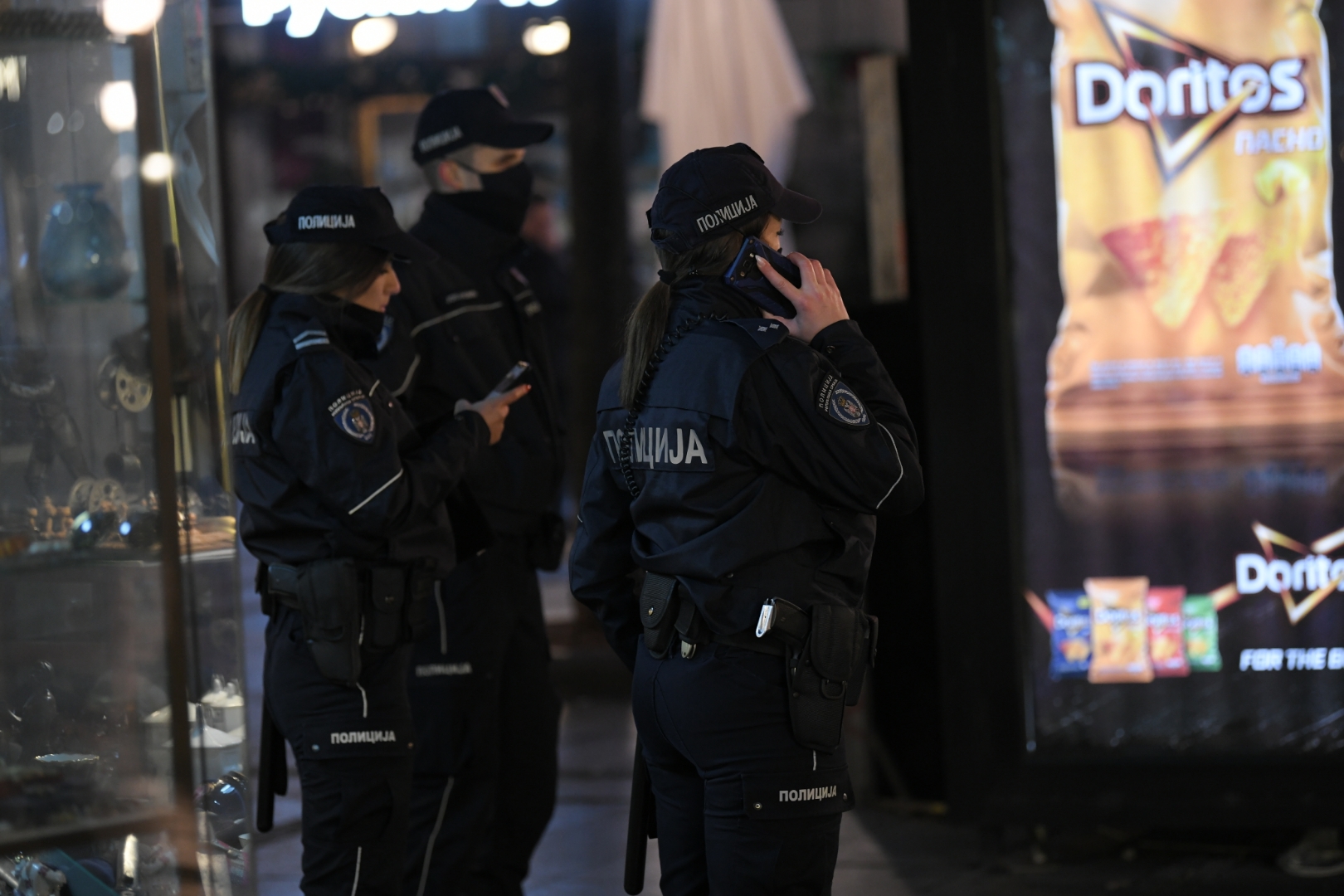 Beograd 31.12.2020. Nova godina, novogodišnja noć, trubači, Knez Mihailova ulica Foto: Dragan Mujan/Nova.rs