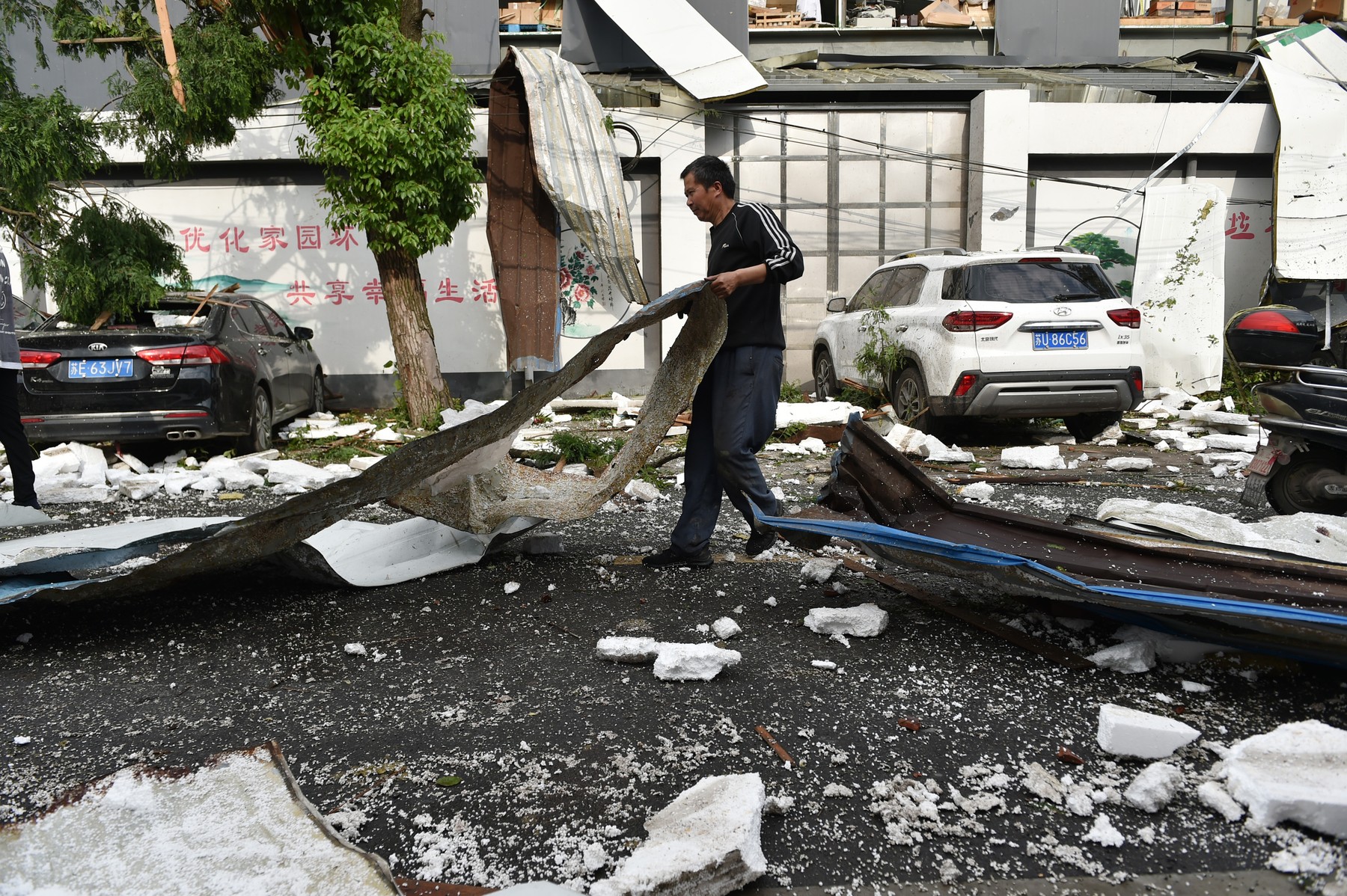China: Tornado Hits Suzhou