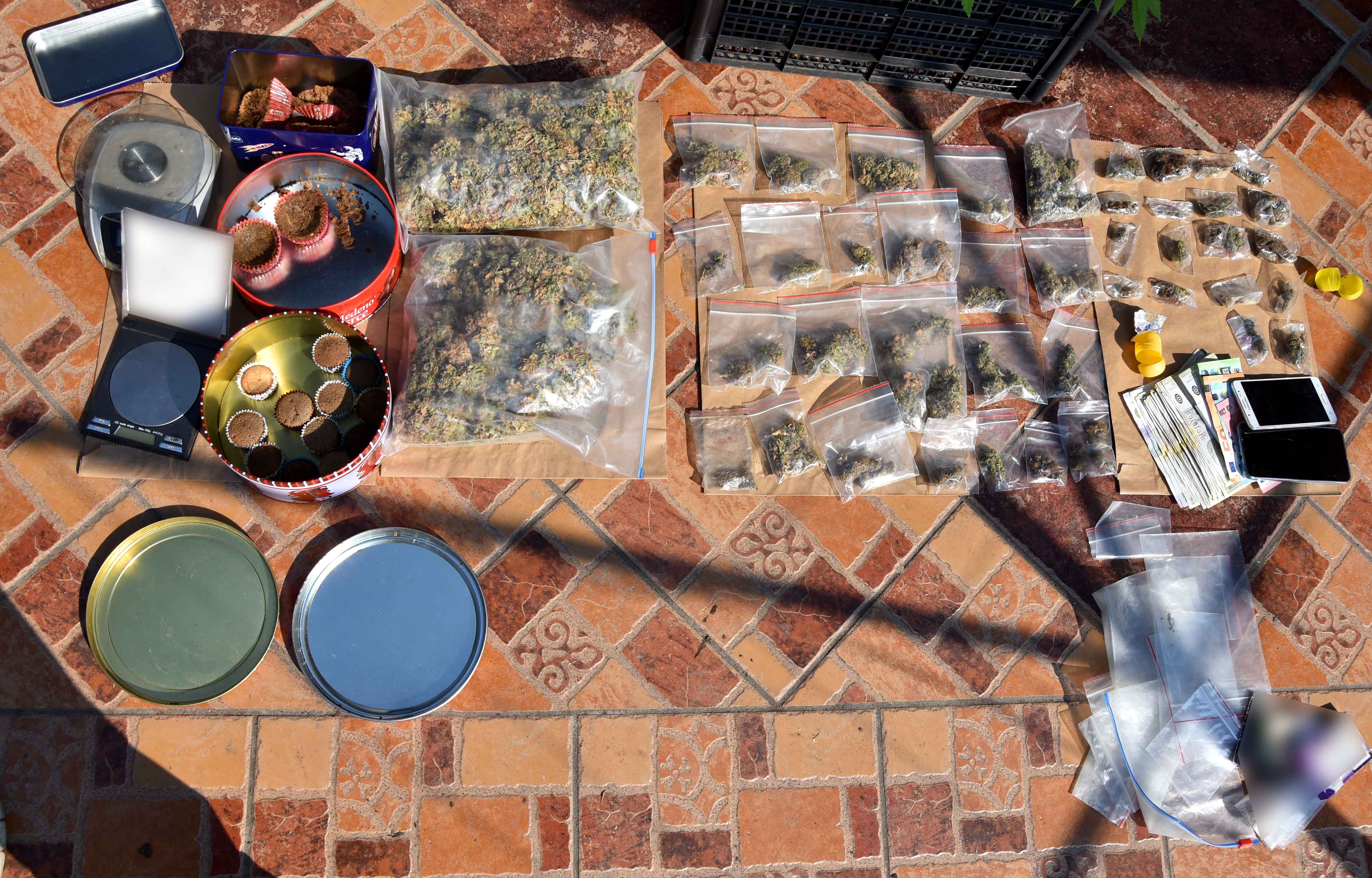 Subotica, zaplena, narkotici, droga Foto: MUP Srbije