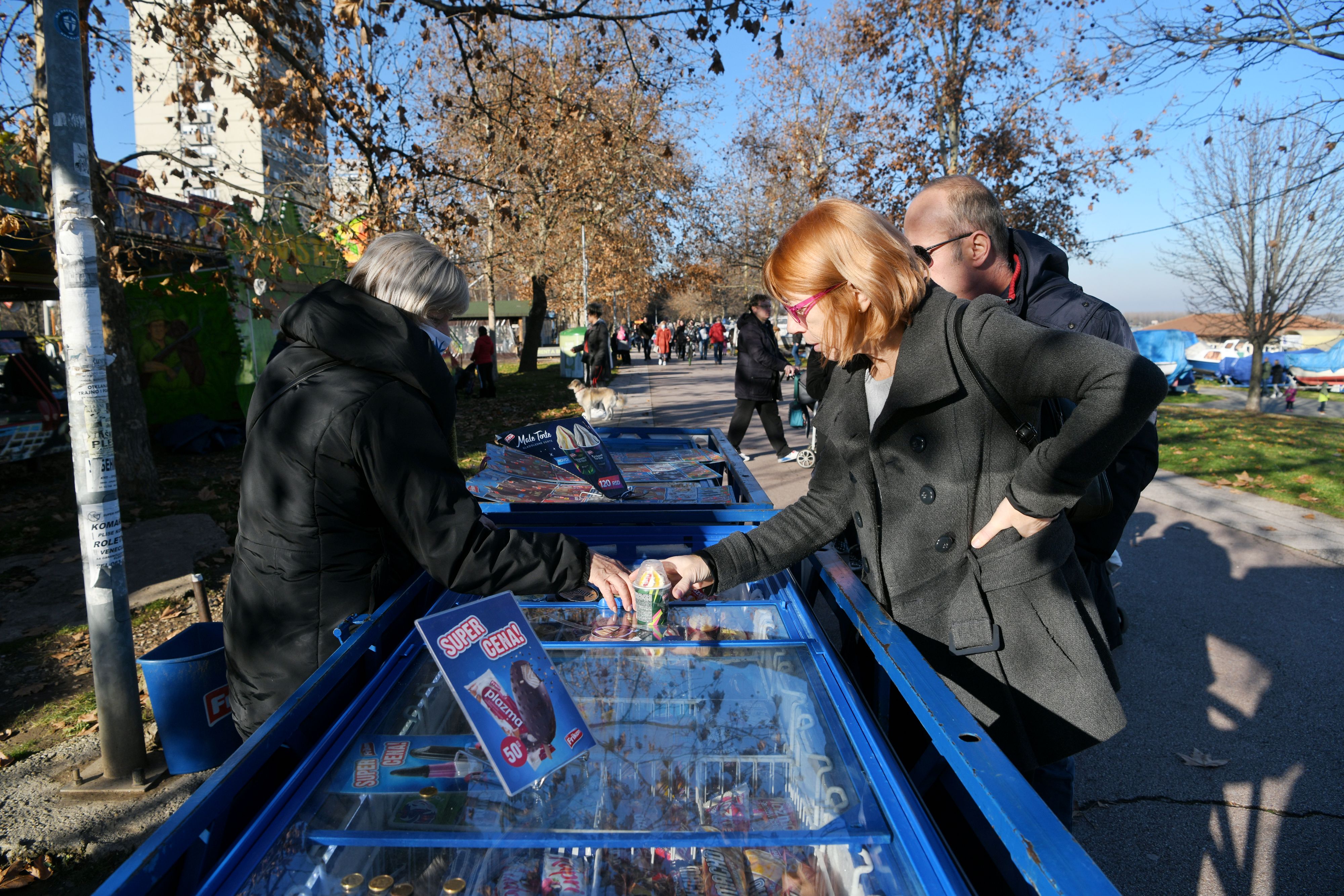 Beograd, 1.01.2021. Zemun, Zemunski kej, Novogodišnja atmosfera, gužva, praznik, koronavirus Foto: Filip Krainčanić/Nova.rs