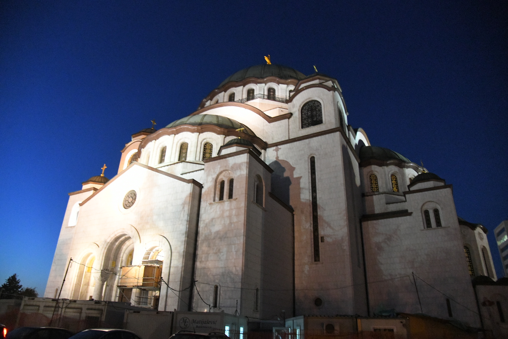 Beograd 01.12.2020. Hram Svetog Save, hronika, pokušaj samoubistva, žena, policija Foto: Nemanja Jovanović/Nova.rs