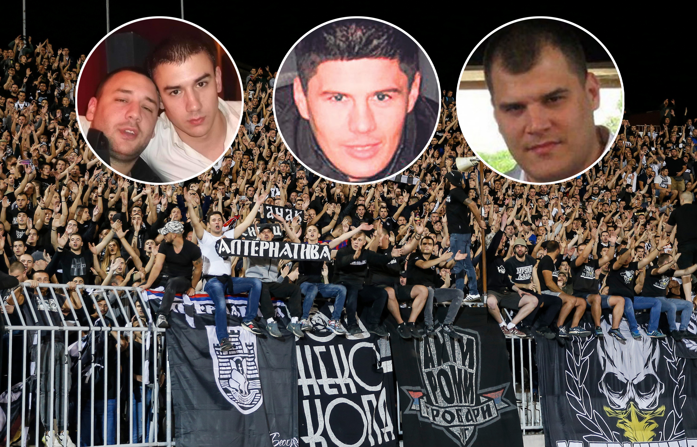 Fudbal UEFA Europa League Group L season 2019/2020
Partizan v Manchester United
Grobari navijaci zastave flags fans supporters 
Beograd, 24.10.2019.
foto: Miroslav Todorovic/Starsportphoto ©