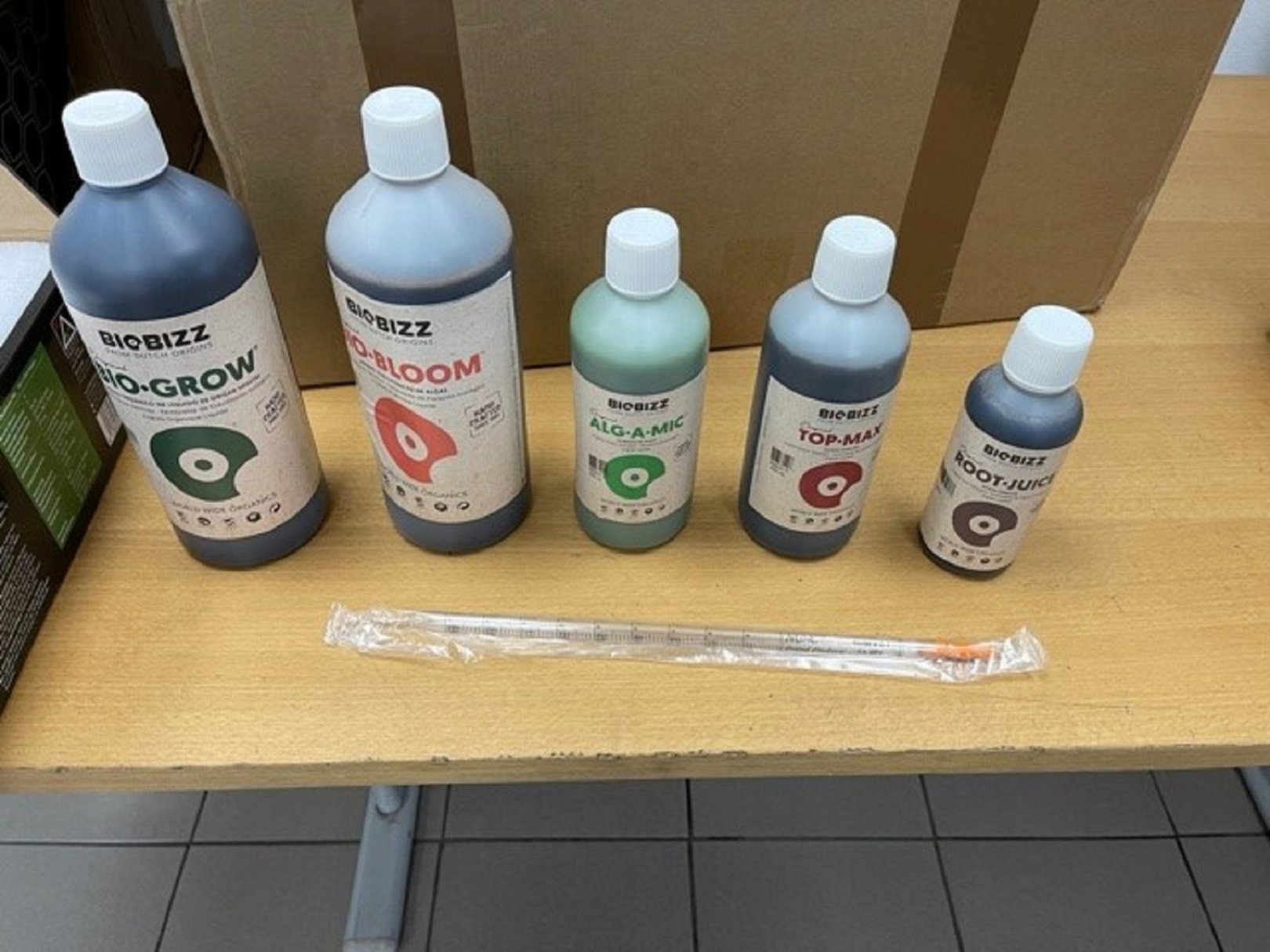 bio preparati za uzgoj marihuane zaplenjeni na Horgosu