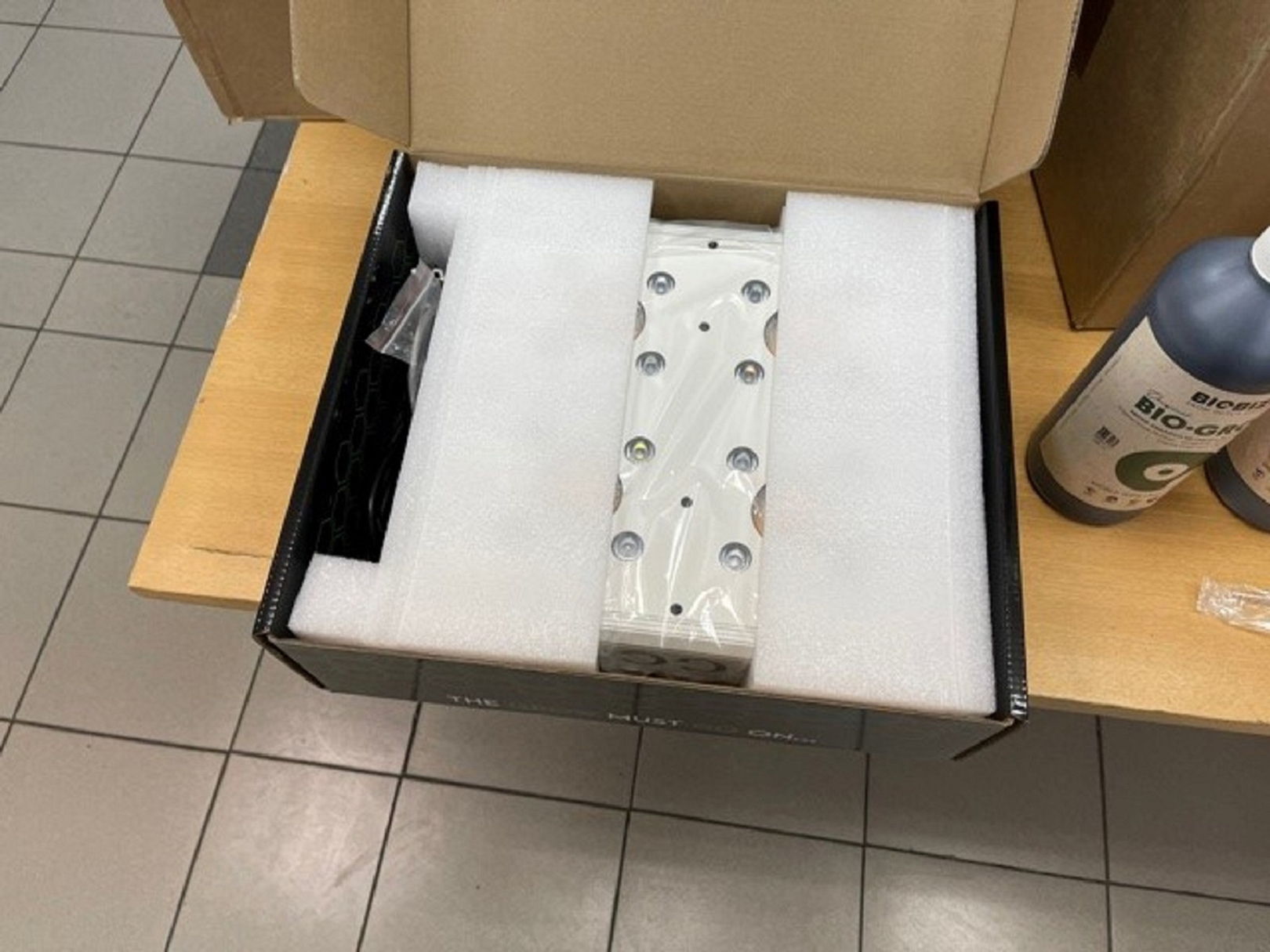 oprema zaplenjena na Horgosu