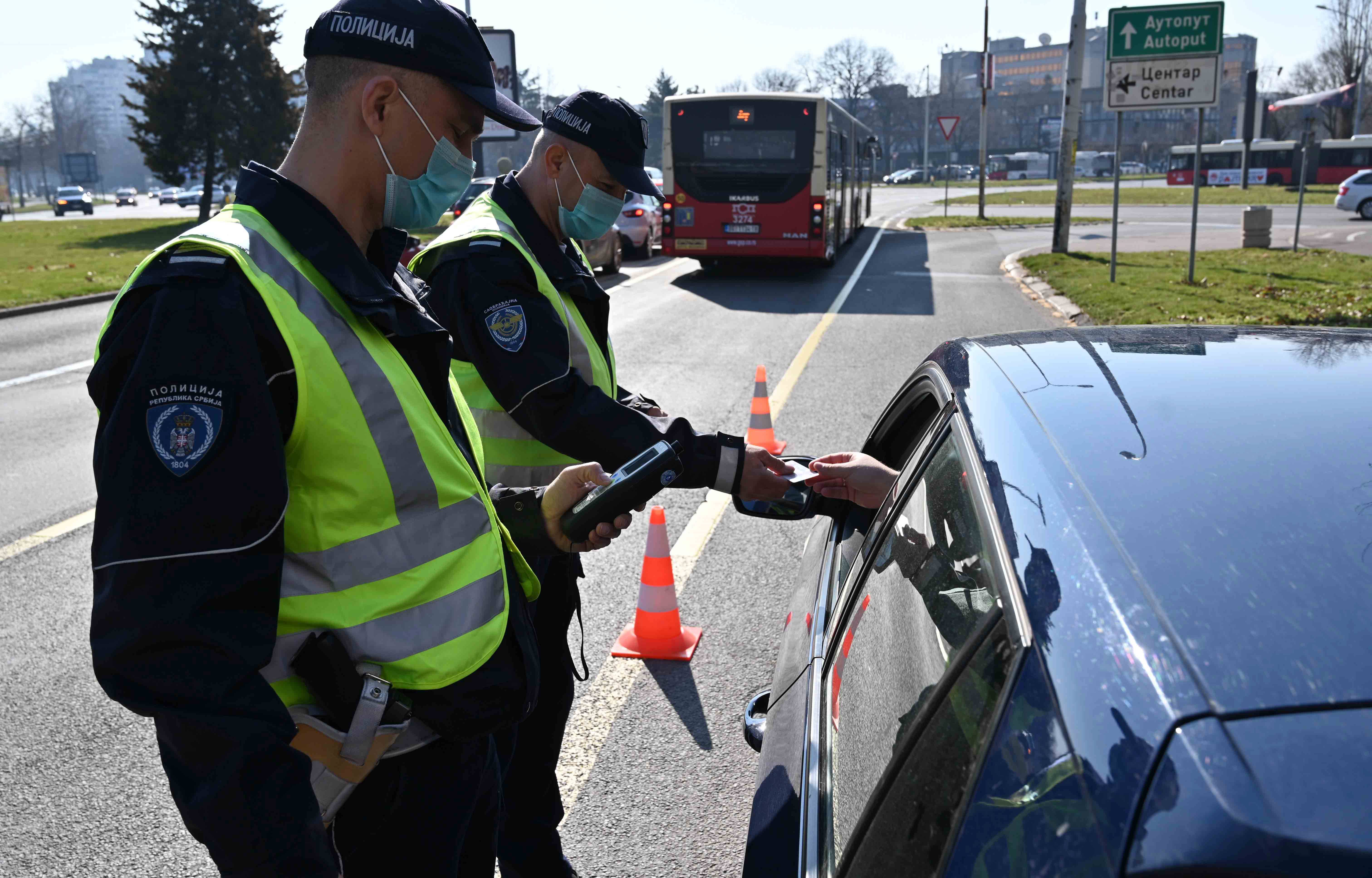 kontrola saobracaj policija
