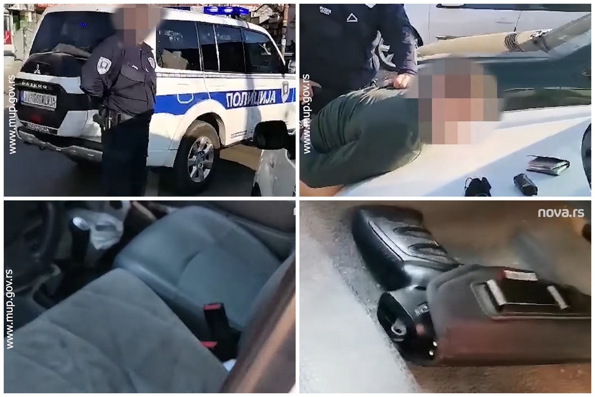 Pucao u izlog u Beogradu - uhapšen i zadržan