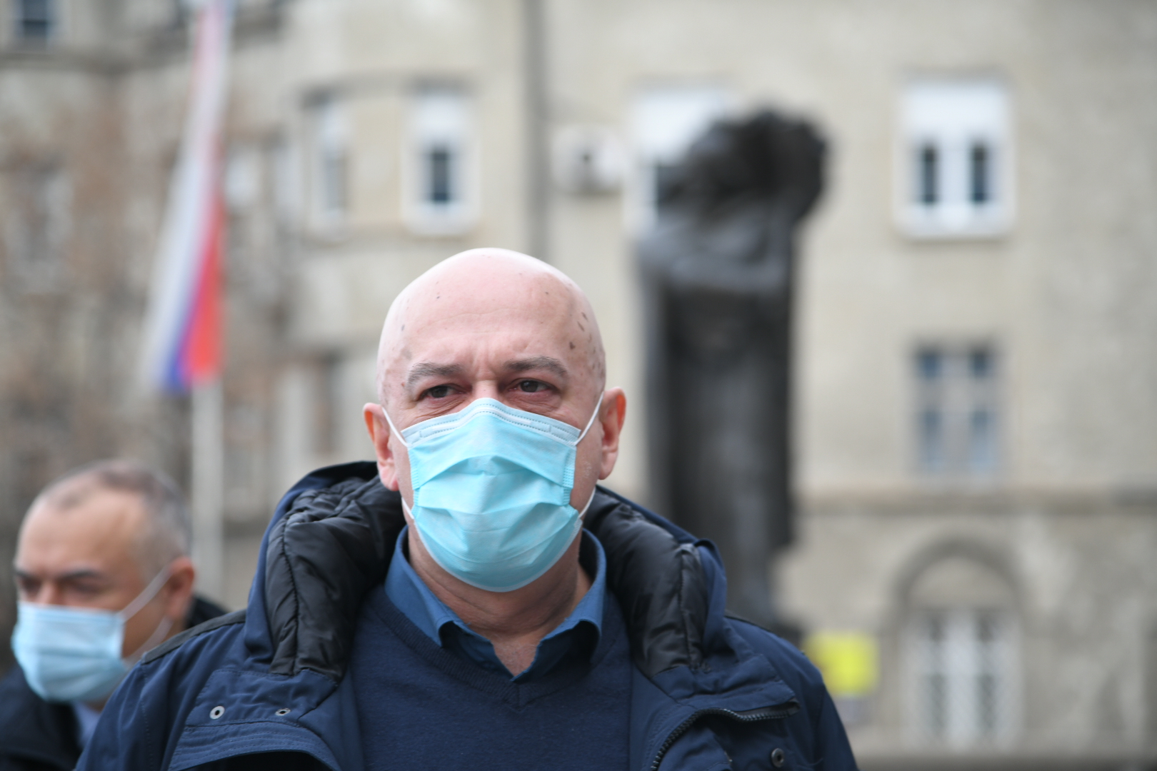 Beograd, 28.12.2020. Palata pravde, Savska ulica, Dr Rade Panić podnosi tužbu protiv Aleksandra Vučića, tužba, Vučić Foto: Nemanja Jovanović/Nova.rs