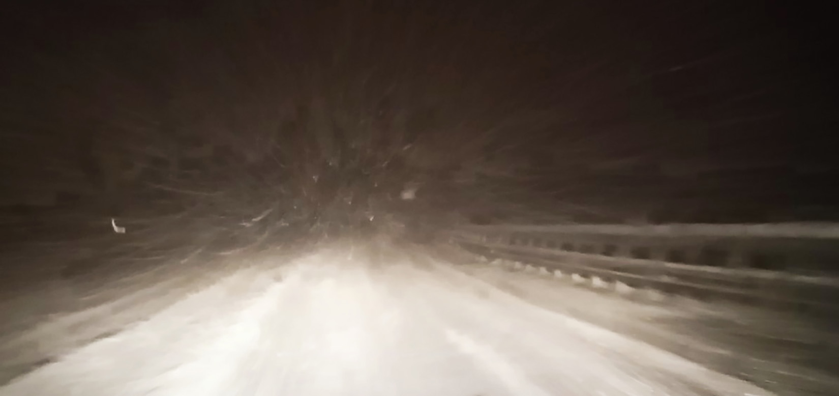 Sneg valjda, poslala Slavica Panić