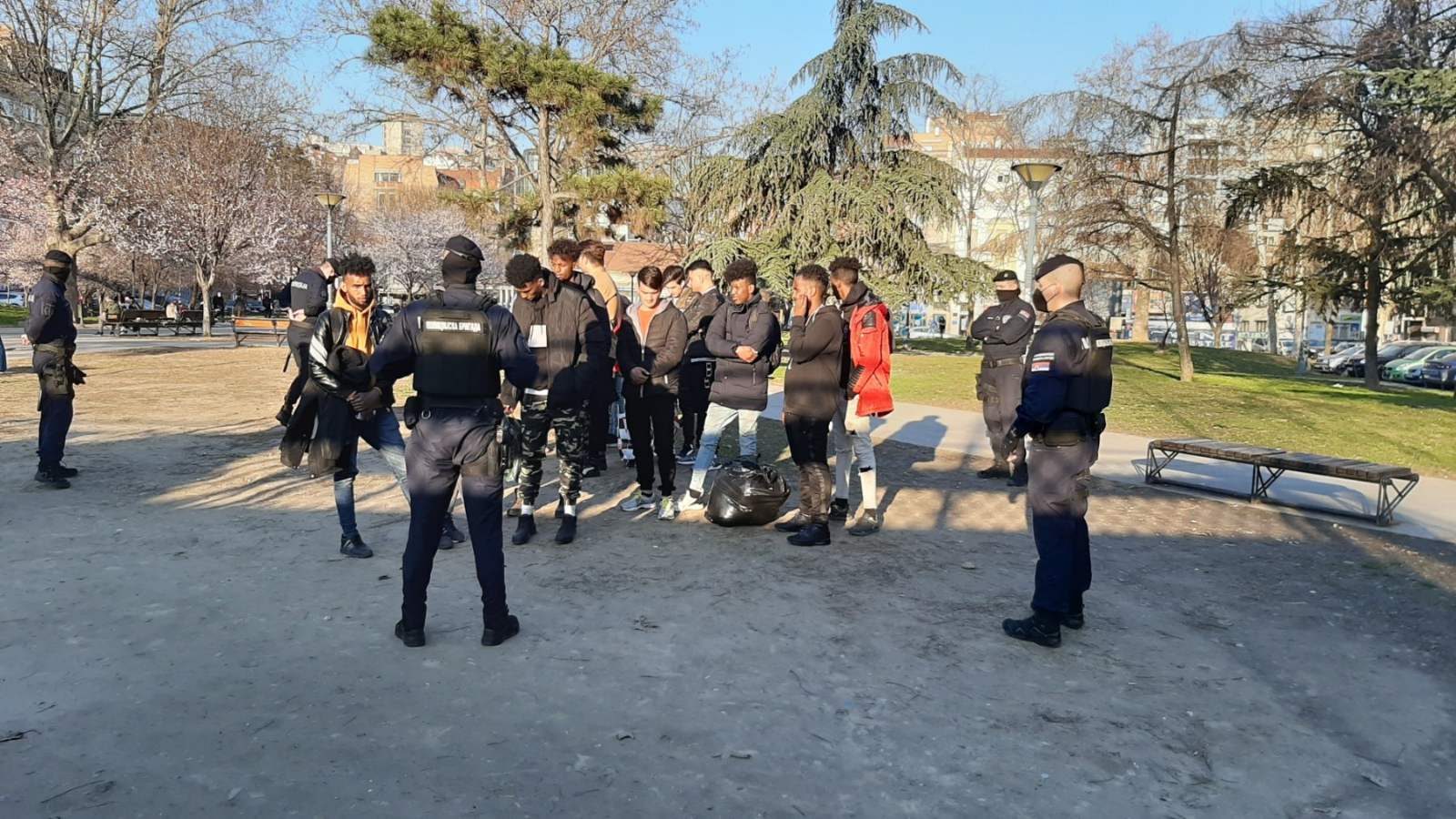 Beograd 04.03.2021. Migranti, izbeglice, policija Foto: MUP Srbije