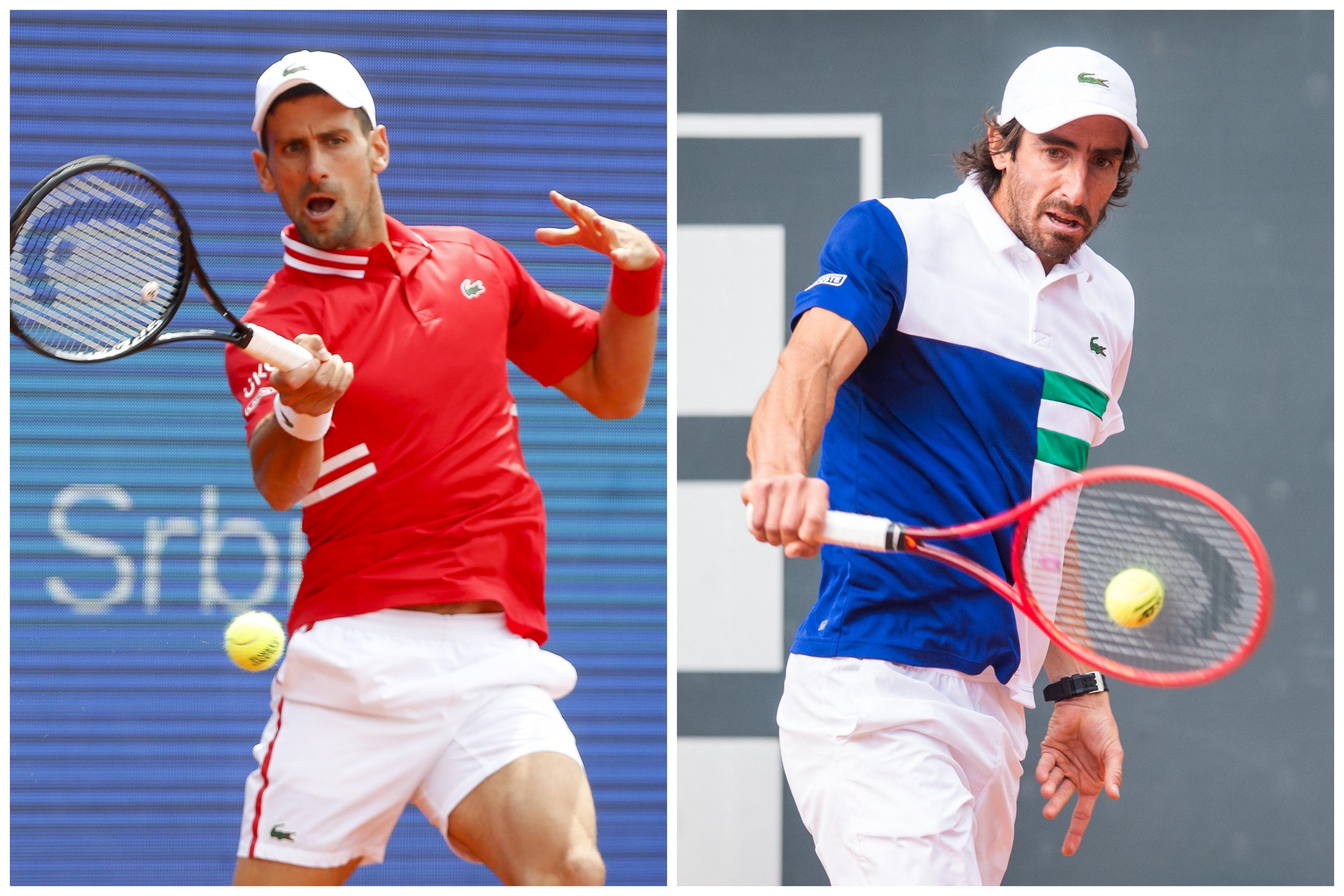 Novaka Đokovića i Pabla Kuevasa (Cuevas) iz Urugvaja.