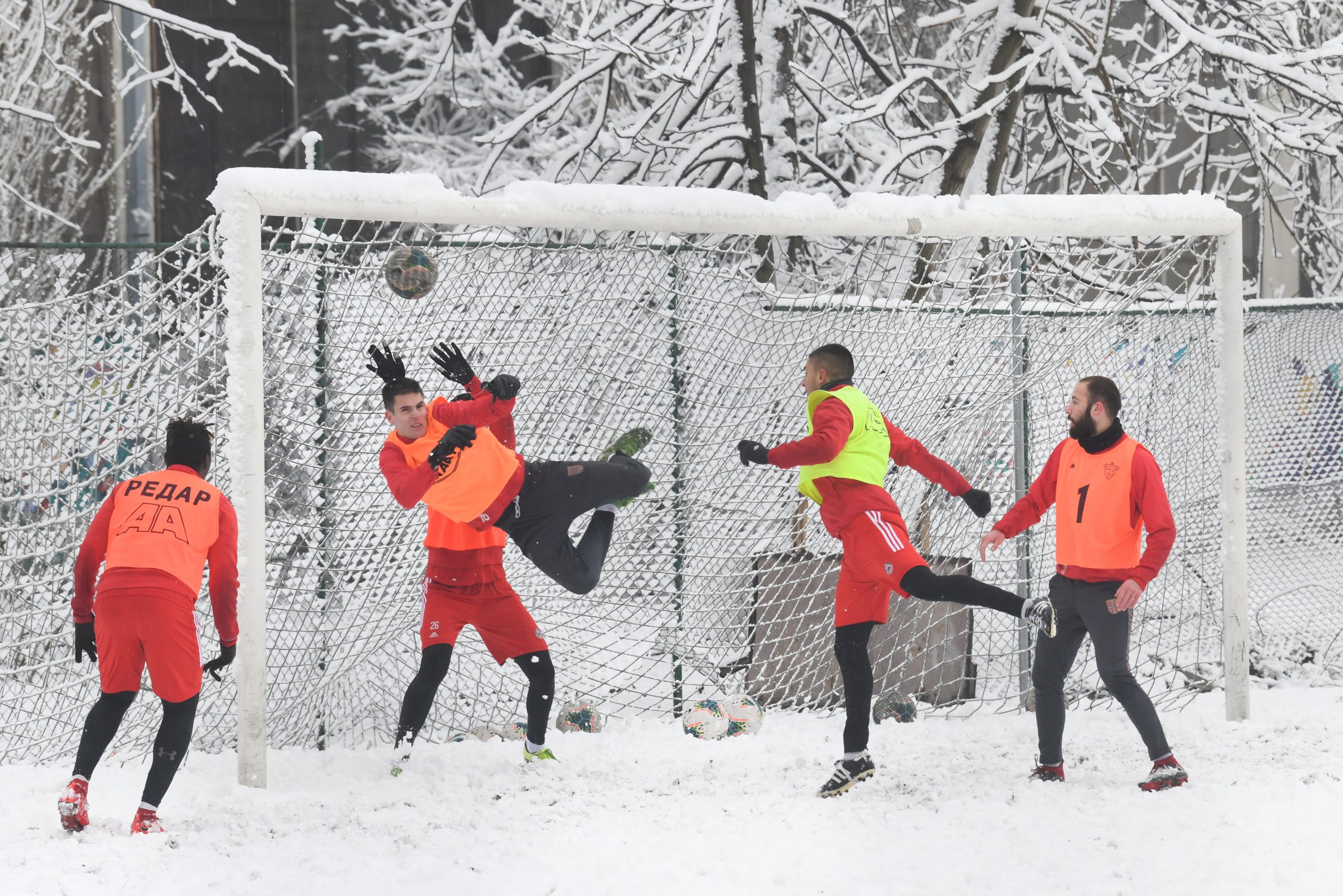 Beograd 11. januar 2021. Sneg i zima u Beogradu Foto:Goran Srdanov/Nova.rs