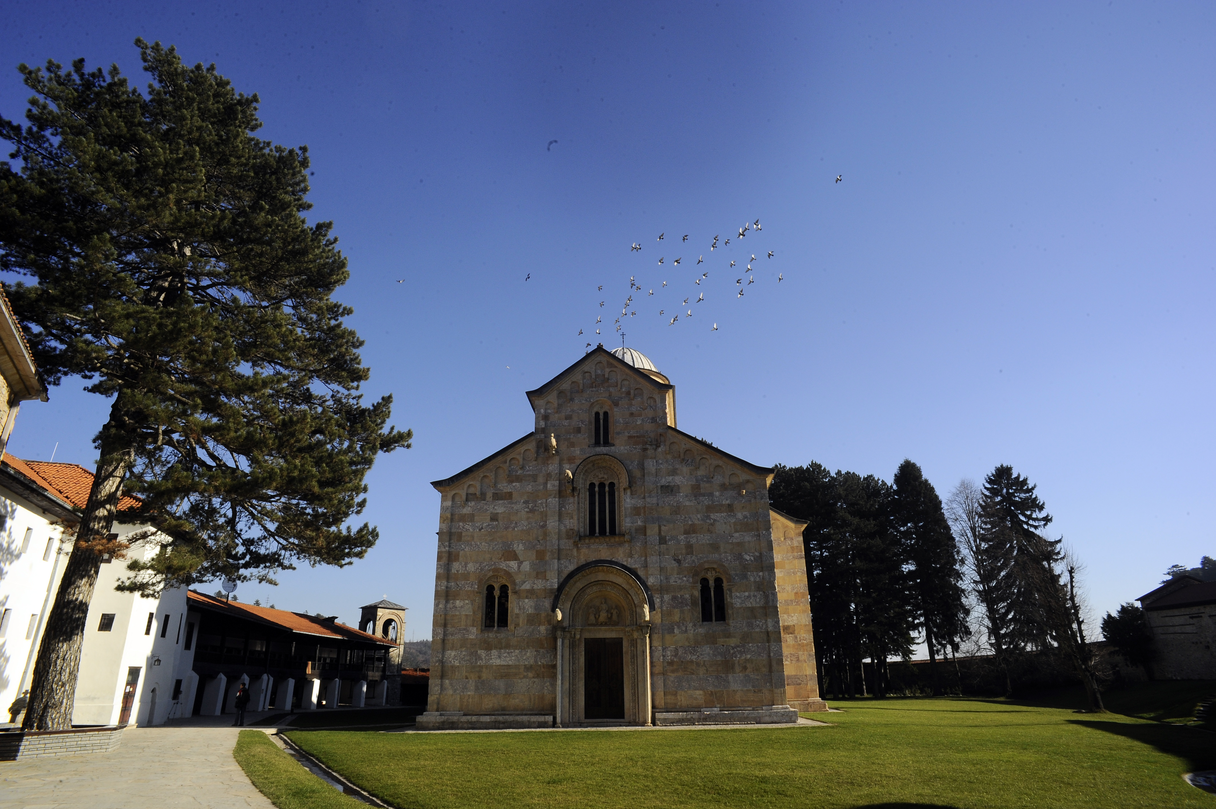 DECANI 13.12.2014. Manastir Visoki Decani, srpska pravoslavna crkva, srpska svetinja, spomenik kulture RAS/foto Vesna Lalic