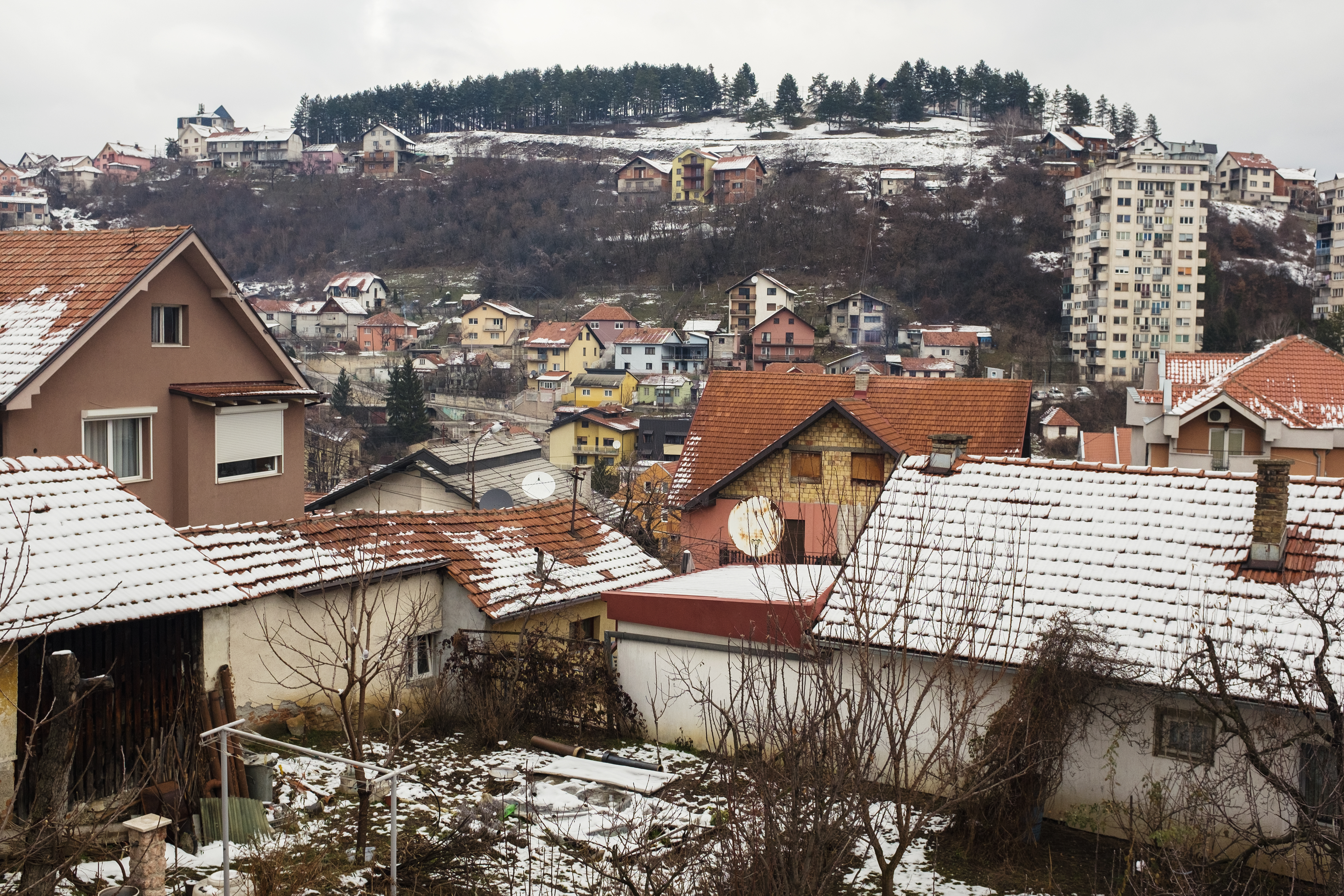 Kuća, kuće, zima, nema struje