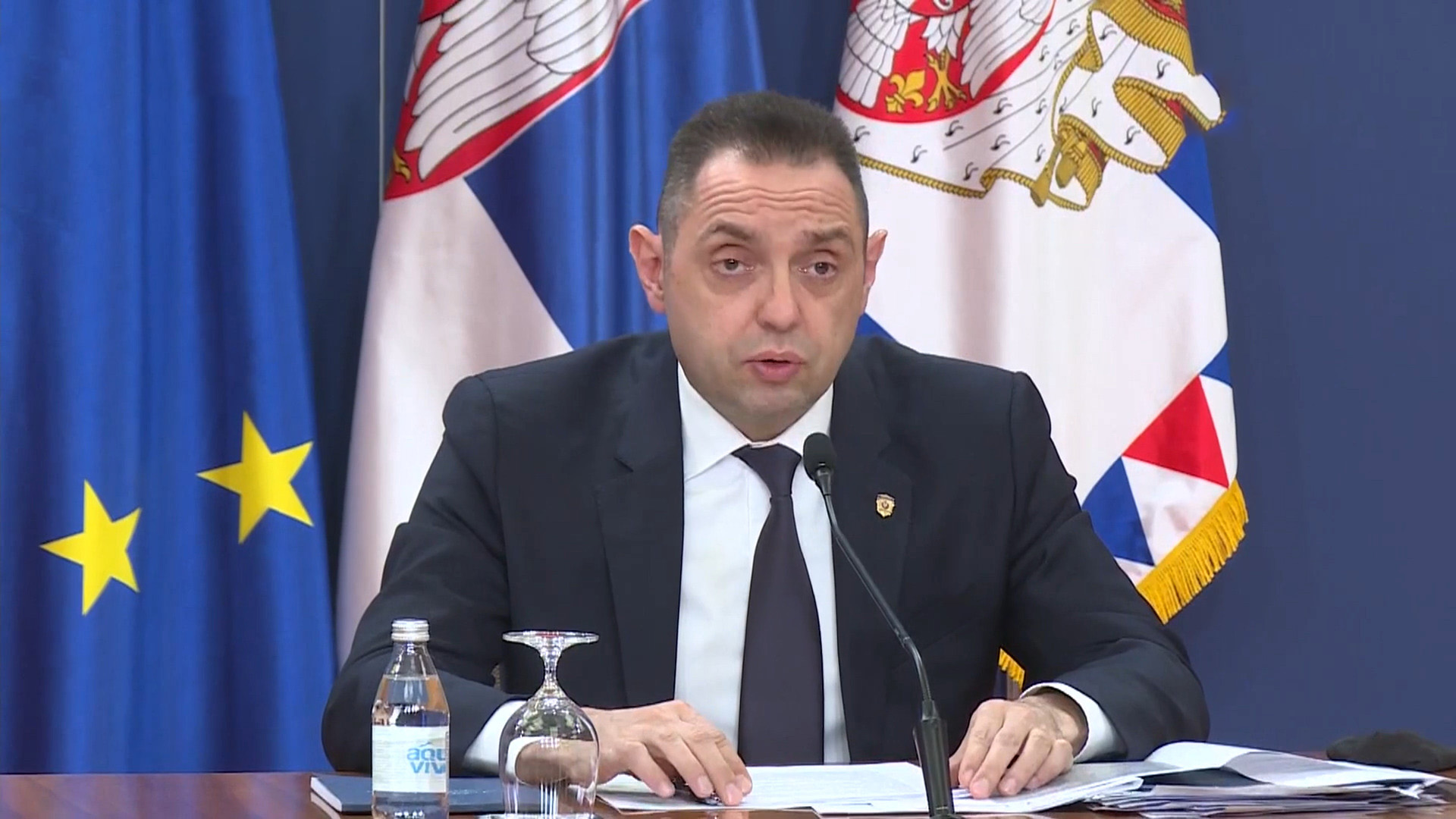 Aleksandar Vulin, izjava, savet za bezbednost Foto: Screenshot/Tv Pink