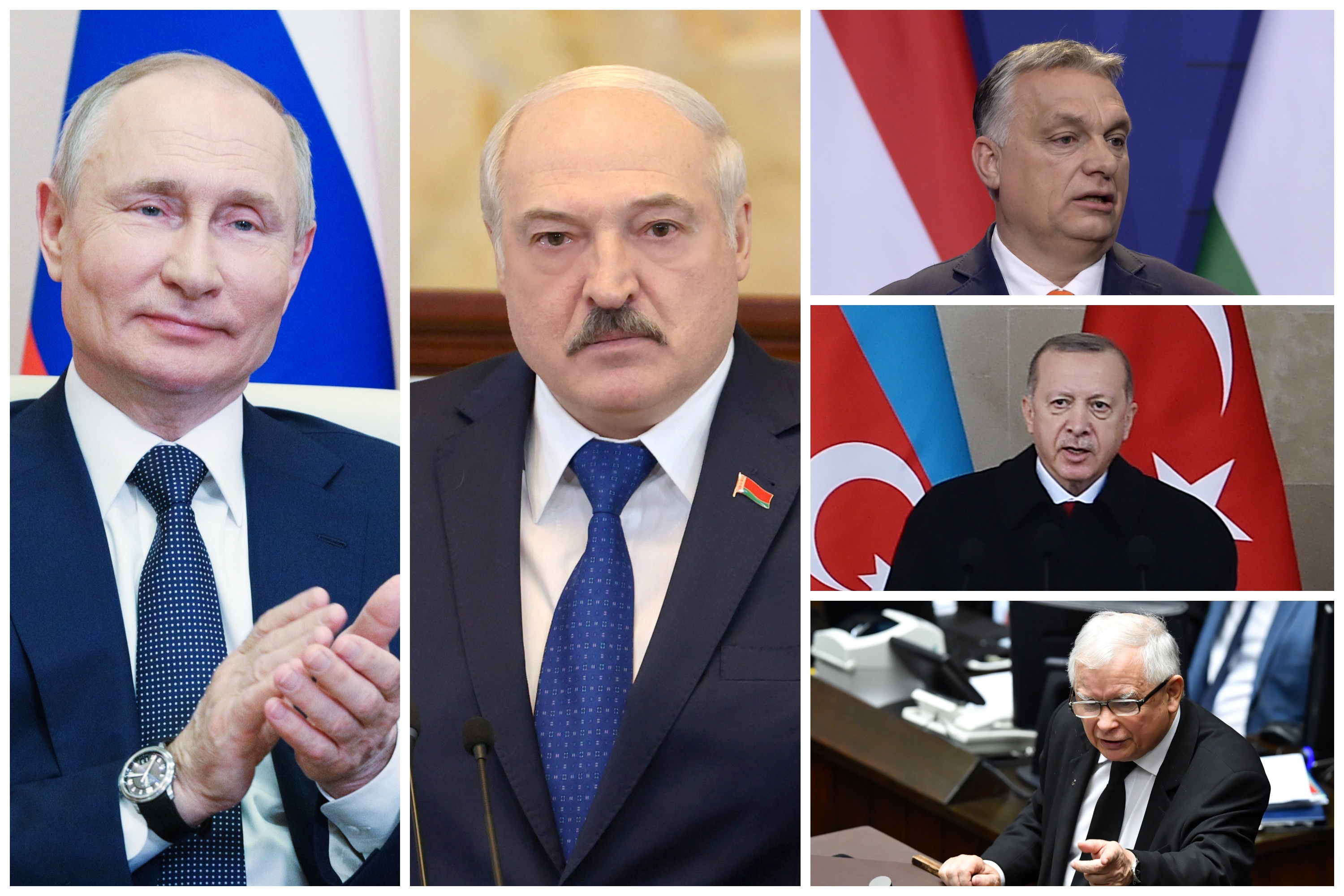 lukašenko, putin, orban, erdogan i jaroslav kačinjski
