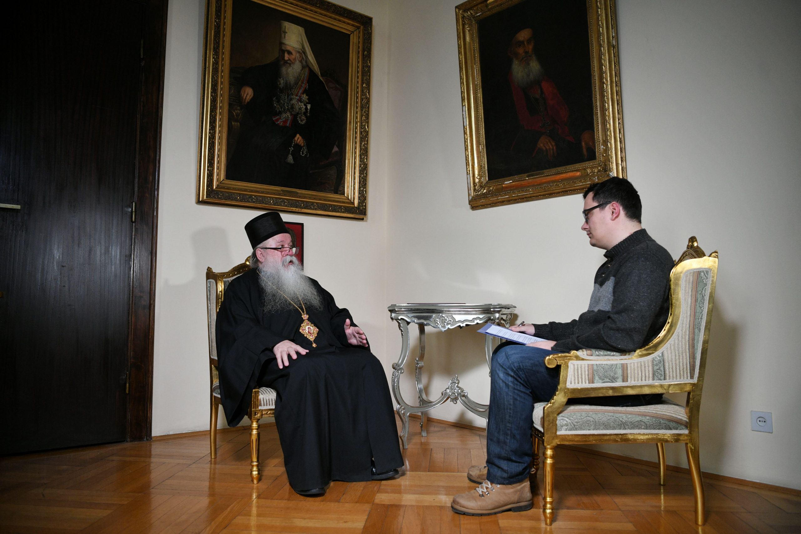 Beograd 15. januar 2021. Mitropolit dabrobosanski Hrizostom Foto:Filip Krainčanić/Nova.rs