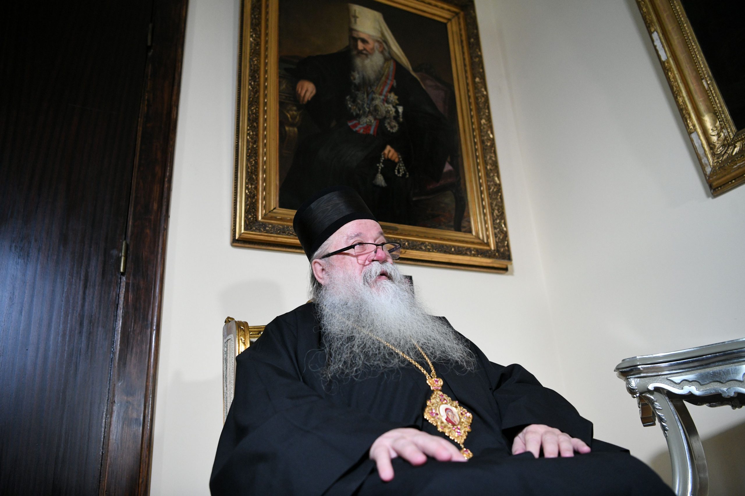 Beograd 15. januar 2021. Mitropolit dabrobosanski Hrizostom Foto:Filip Krainčanić/Nova.rs