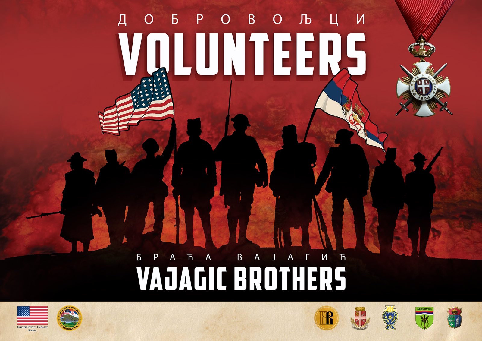 Naoružanje dobrovoljaca iz Amerike u Srpskoj vojsci Foto: vlasništvo Fondacija misija Halijard