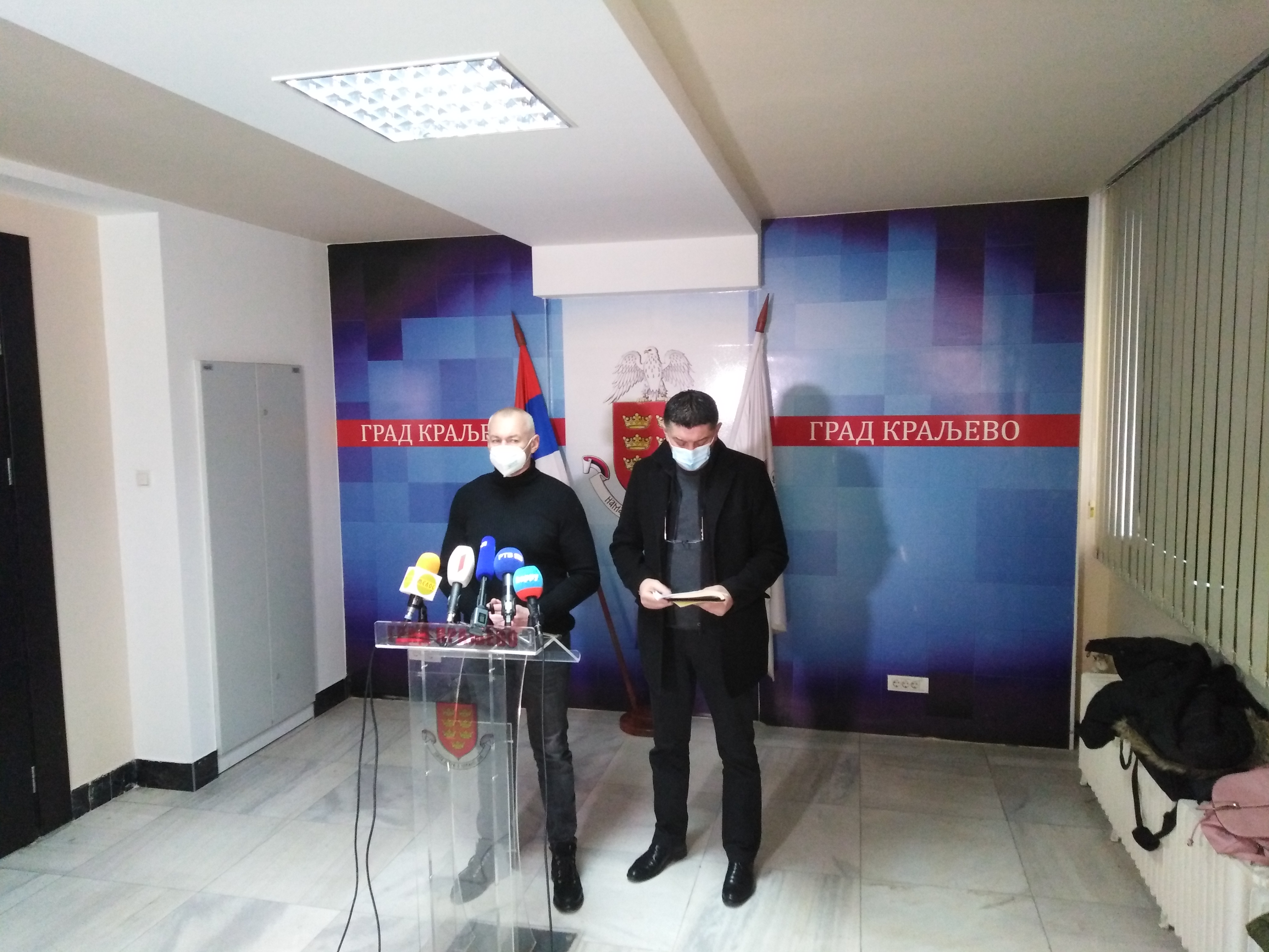Kraljevo, Macan i Protić Foto: Milan Marković