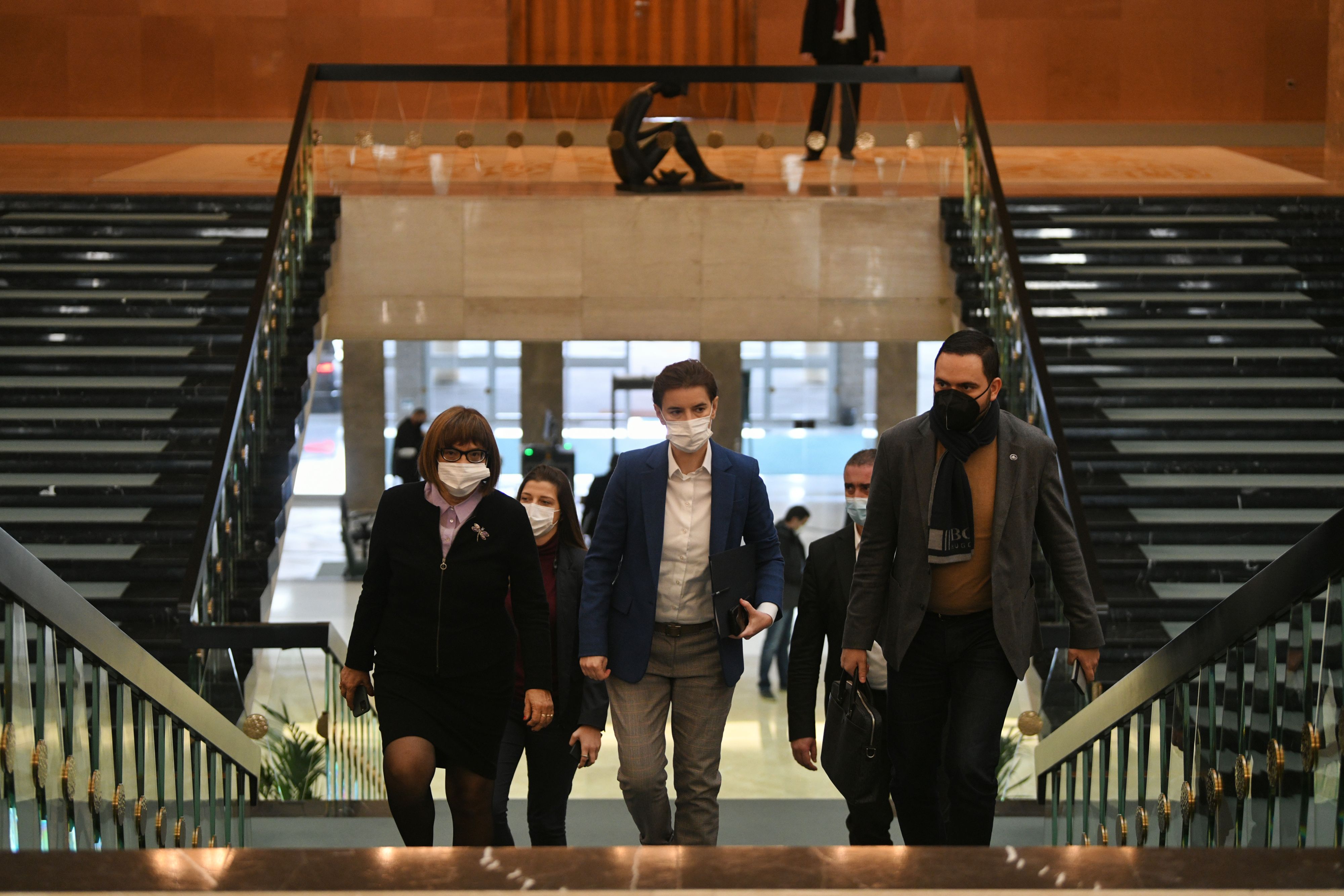 Beograd, 30.11.2020. Krizni štab, Maja Gojković, Ana Brnabić Foto: Filip Krainčanić/Nova.rs