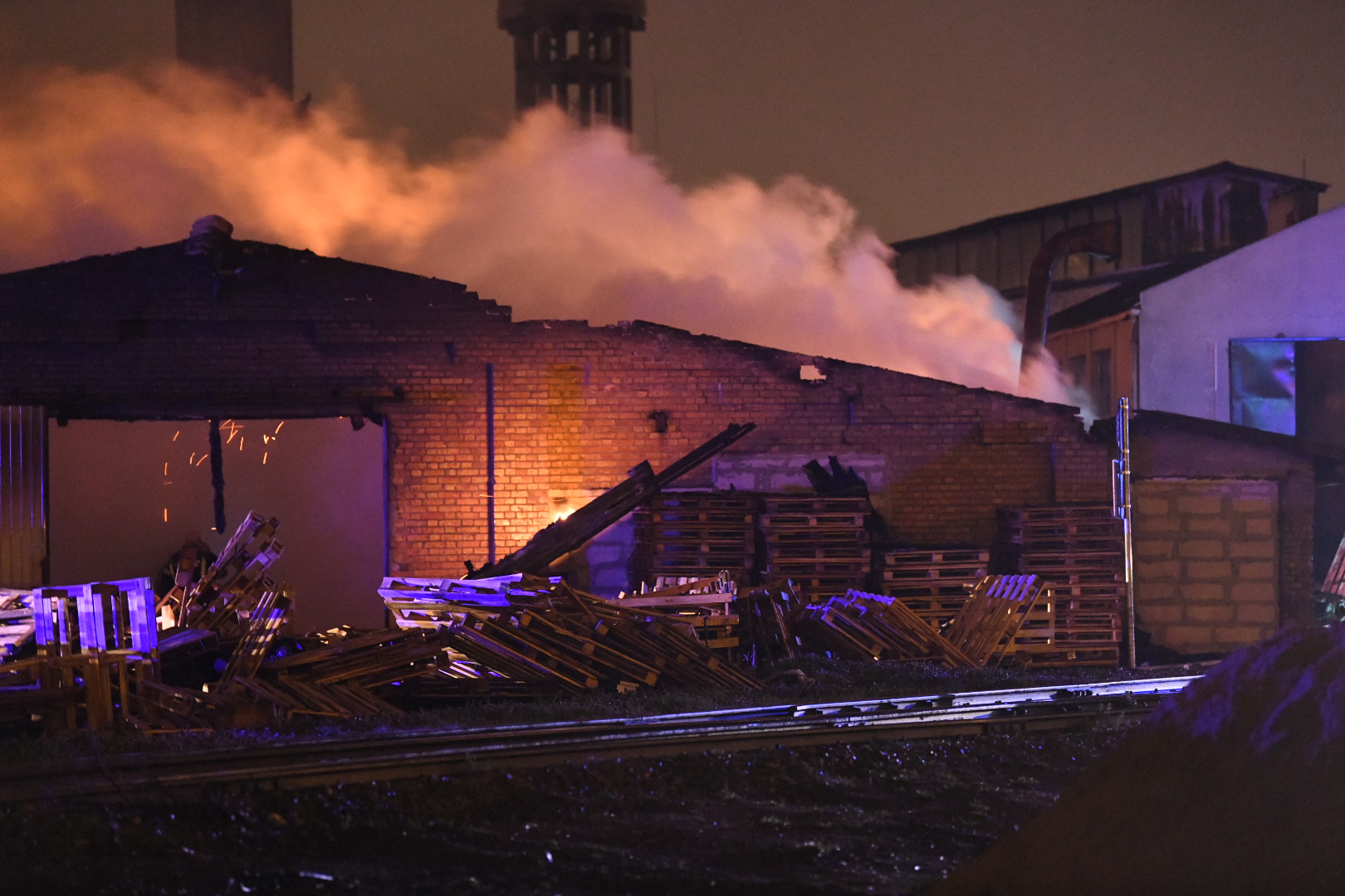 Pančevo, 15.03.2021. Staklara, požar, hronika Foto: Vesna Lalić/Nova.rs