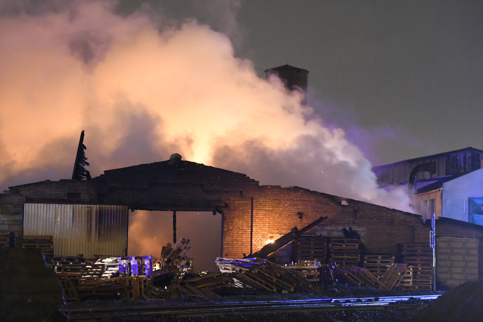 Pančevo, 15.03.2021. Staklara, požar, hronika Foto: Vesna Lalić/Nova.rs