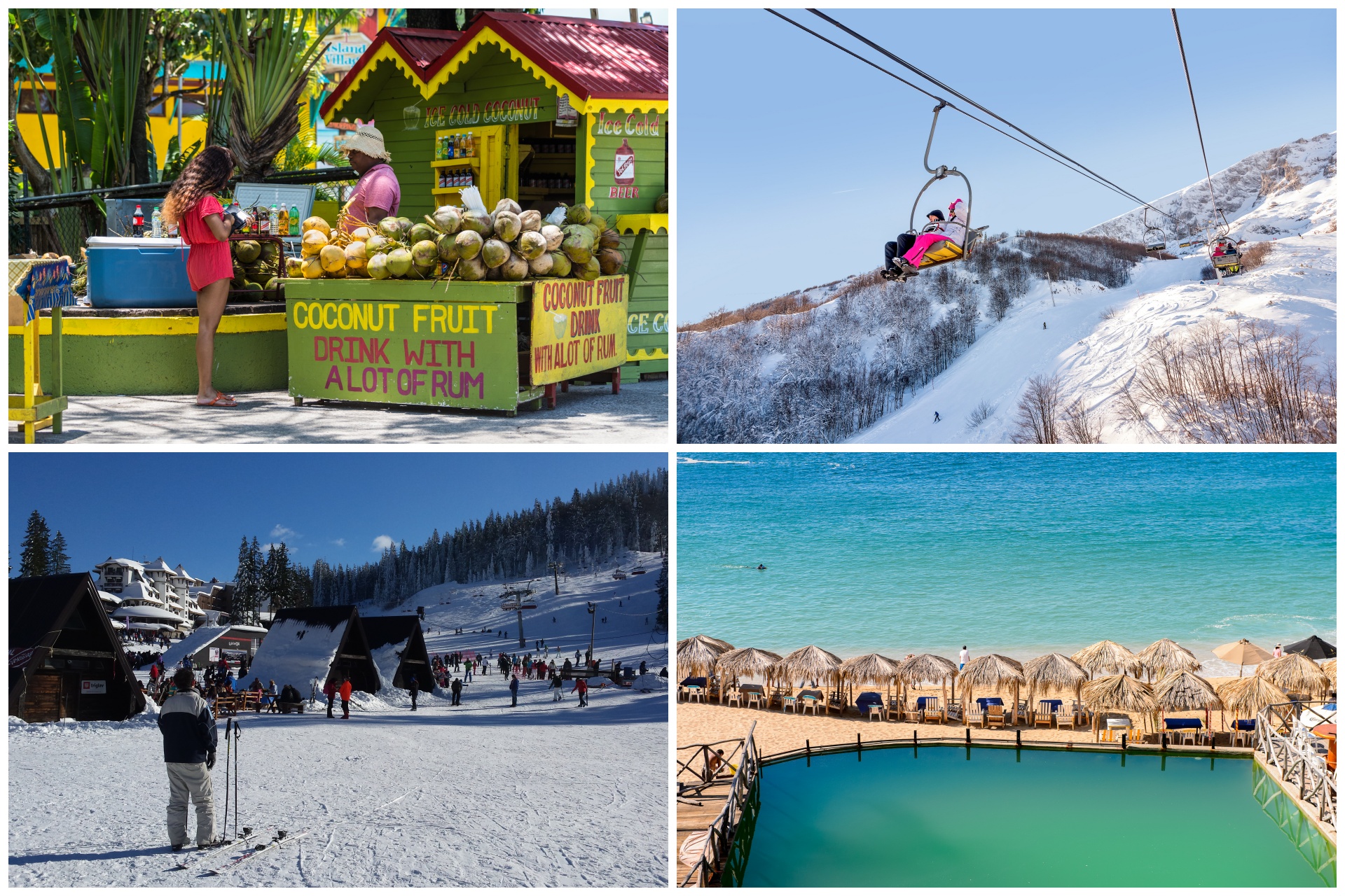 Gde možemo da putujemo, Jamajka, Crna Gora, Bosna i Hercegovina, Meksiko kombo
