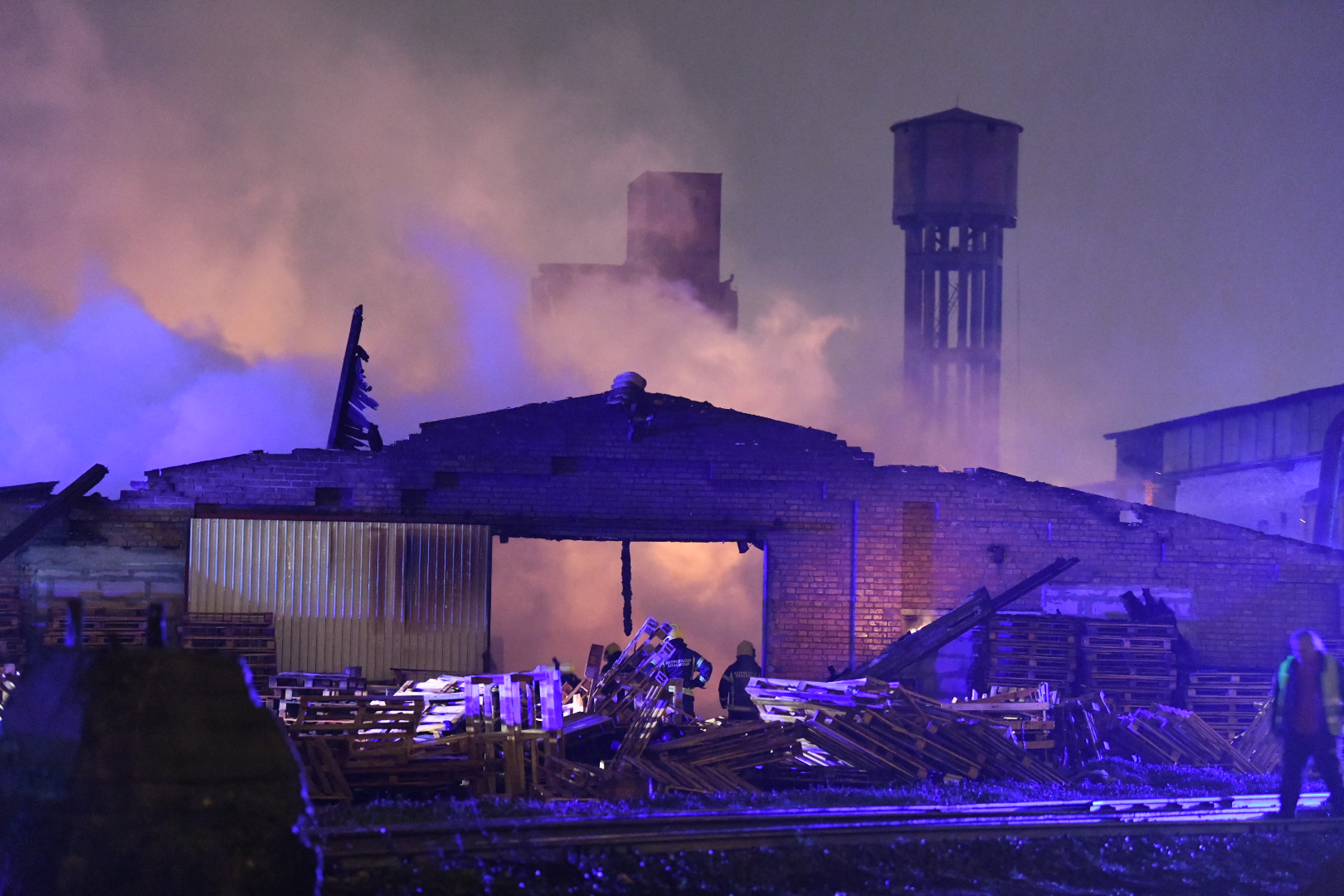 Pančevo, 15.03.2021. Staklara, požar, hronika Foto: Vesna Lalić/Nova.rs