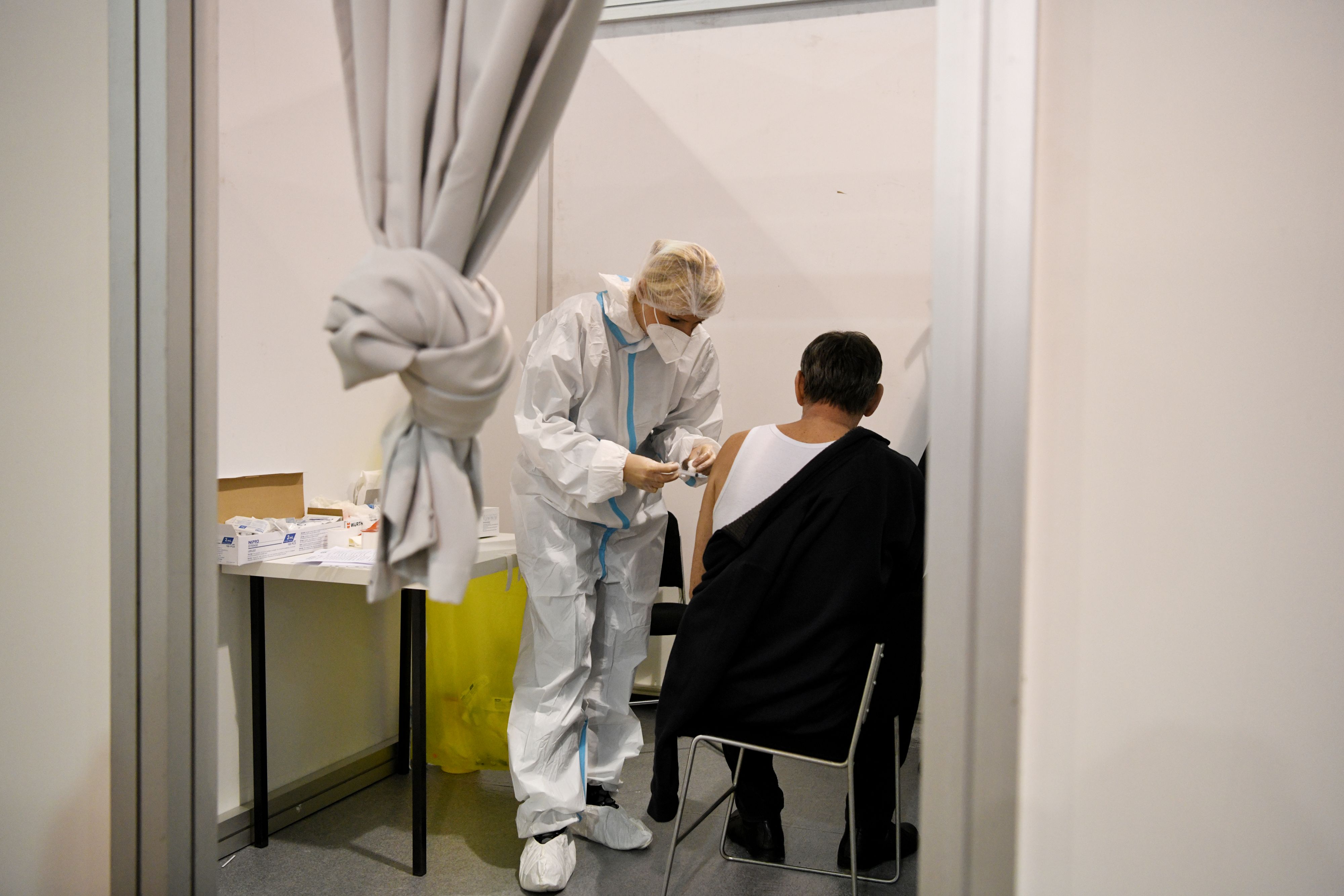 Beograd, 19.01.2021. Sajam, Vakcinacija, kineska vakcina masovno vakcinisanje, Foto: Filip Krainčanić/Nova.rs