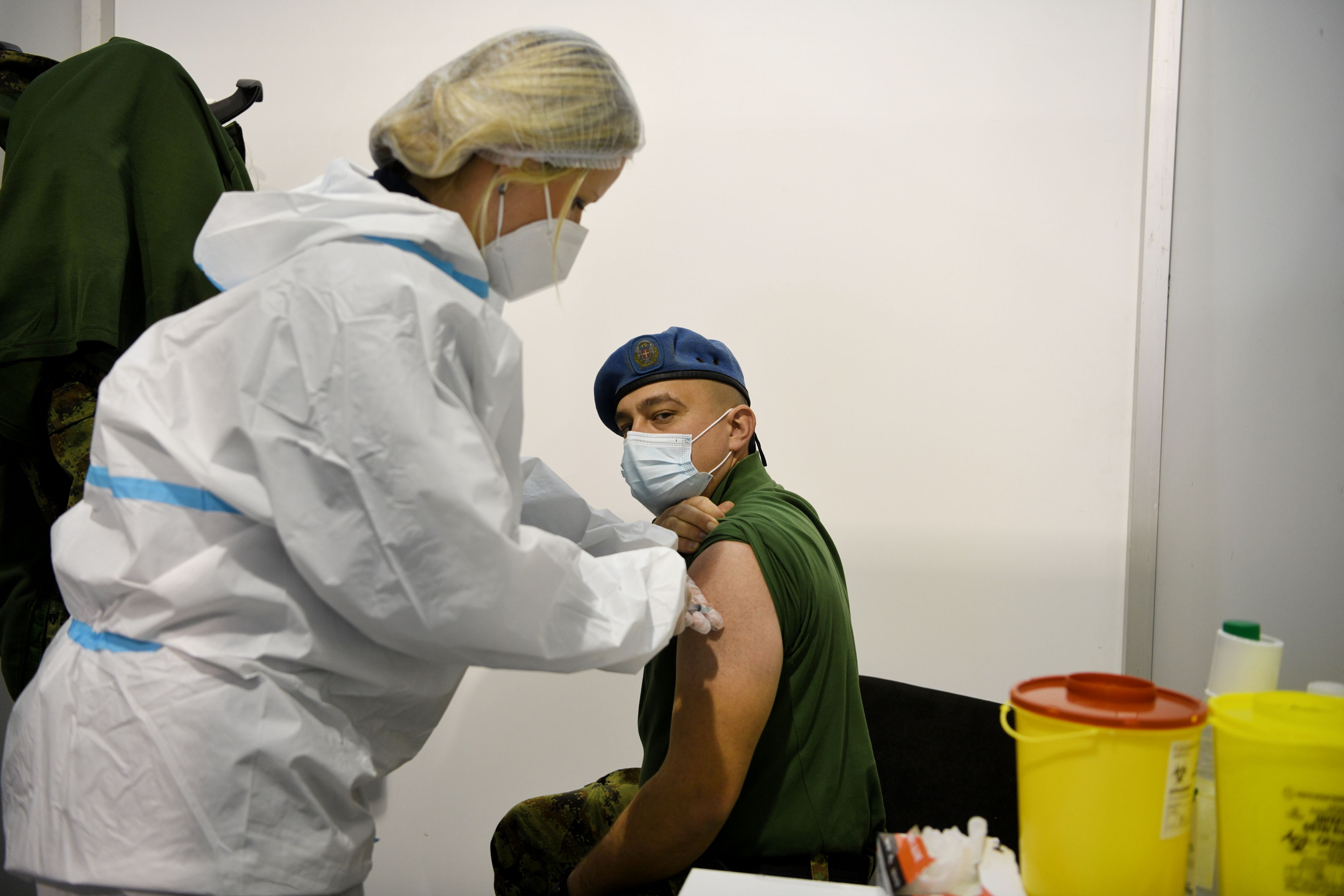 Beograd, 19.01.2021. Sajam, Vakcinacija, kineska vakcina masovno vakcinisanje, Foto: Filip Krainčanić/Nova.rs