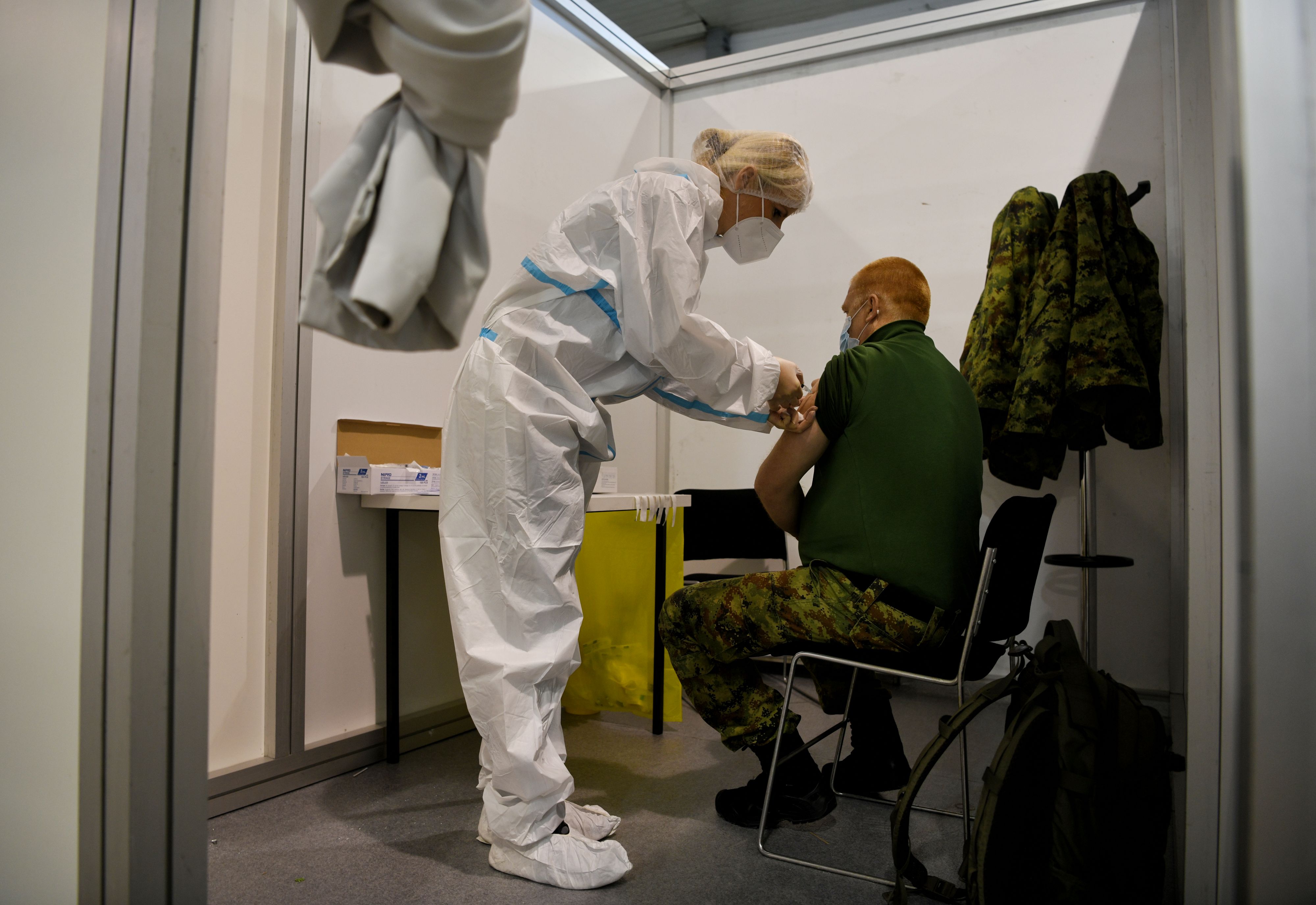 Beograd, 19.01.2021. Sajam, Vakcinacija, kineska vakcina masovno vakcinisanje, Foto: Filip Krainčanić/Nova.rs