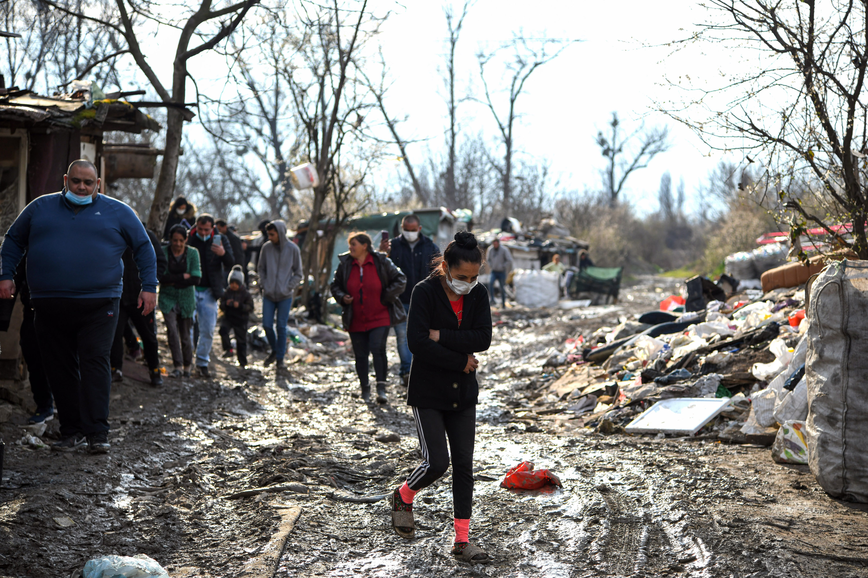 Beograd 16.03.2021. Čukarica, romsko naselje, romi, nehigijensko naselje Foto: Nemanja Jovanović/Nova.rs