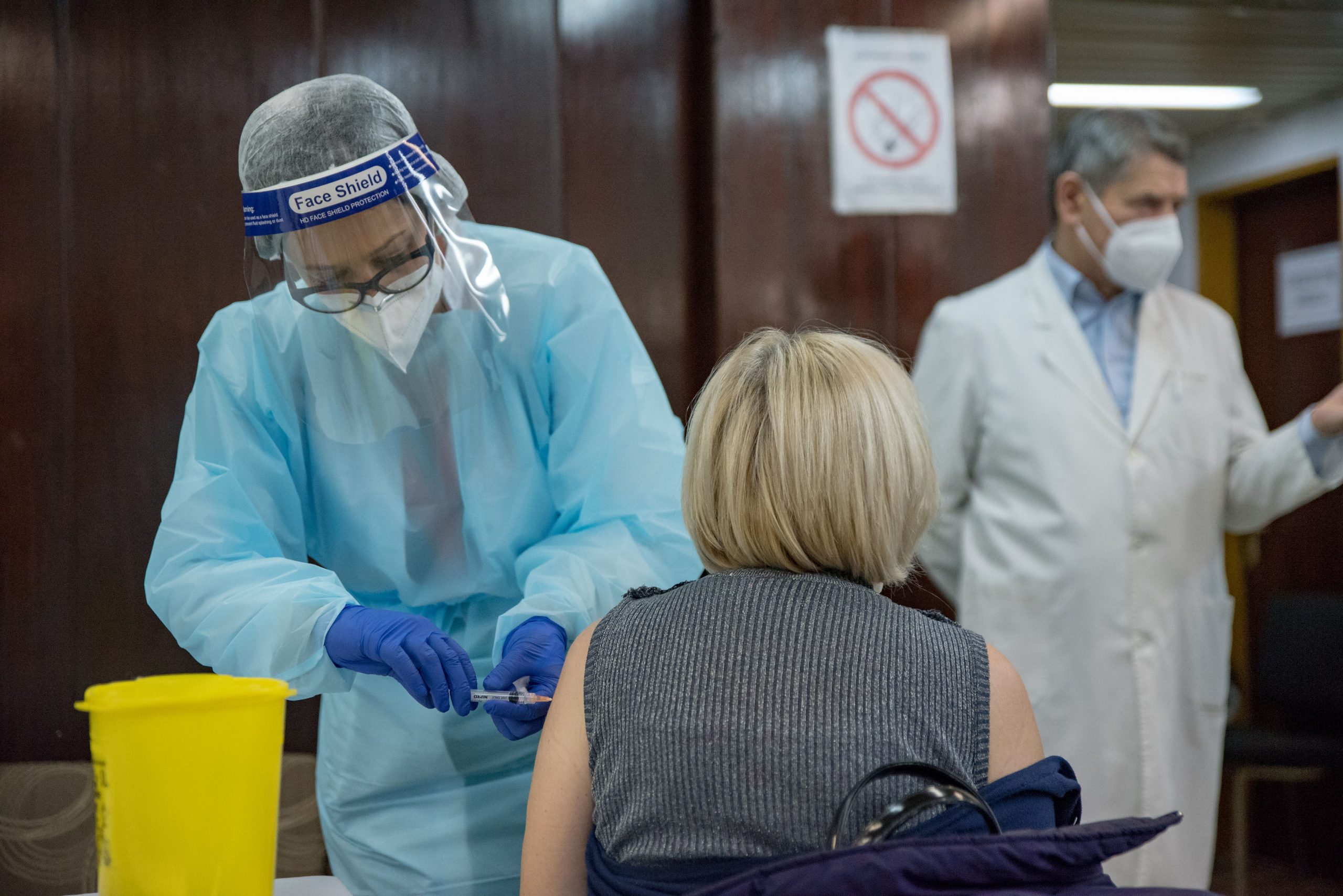 Niš, 20. januara 2021 - Vakcinacija u Nisu. FOTO TANJUG/ DIMITRIJE NIKOLIC/bs