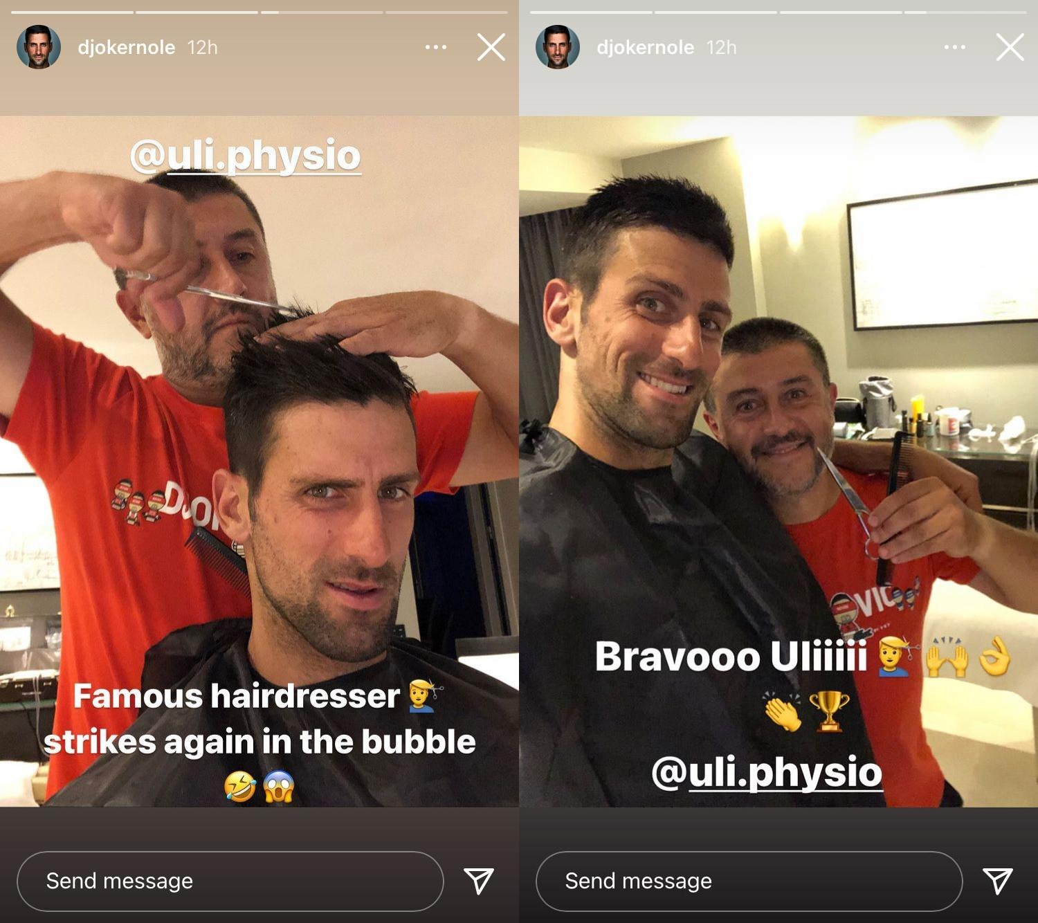 Ulises Badio i Novak Đoković