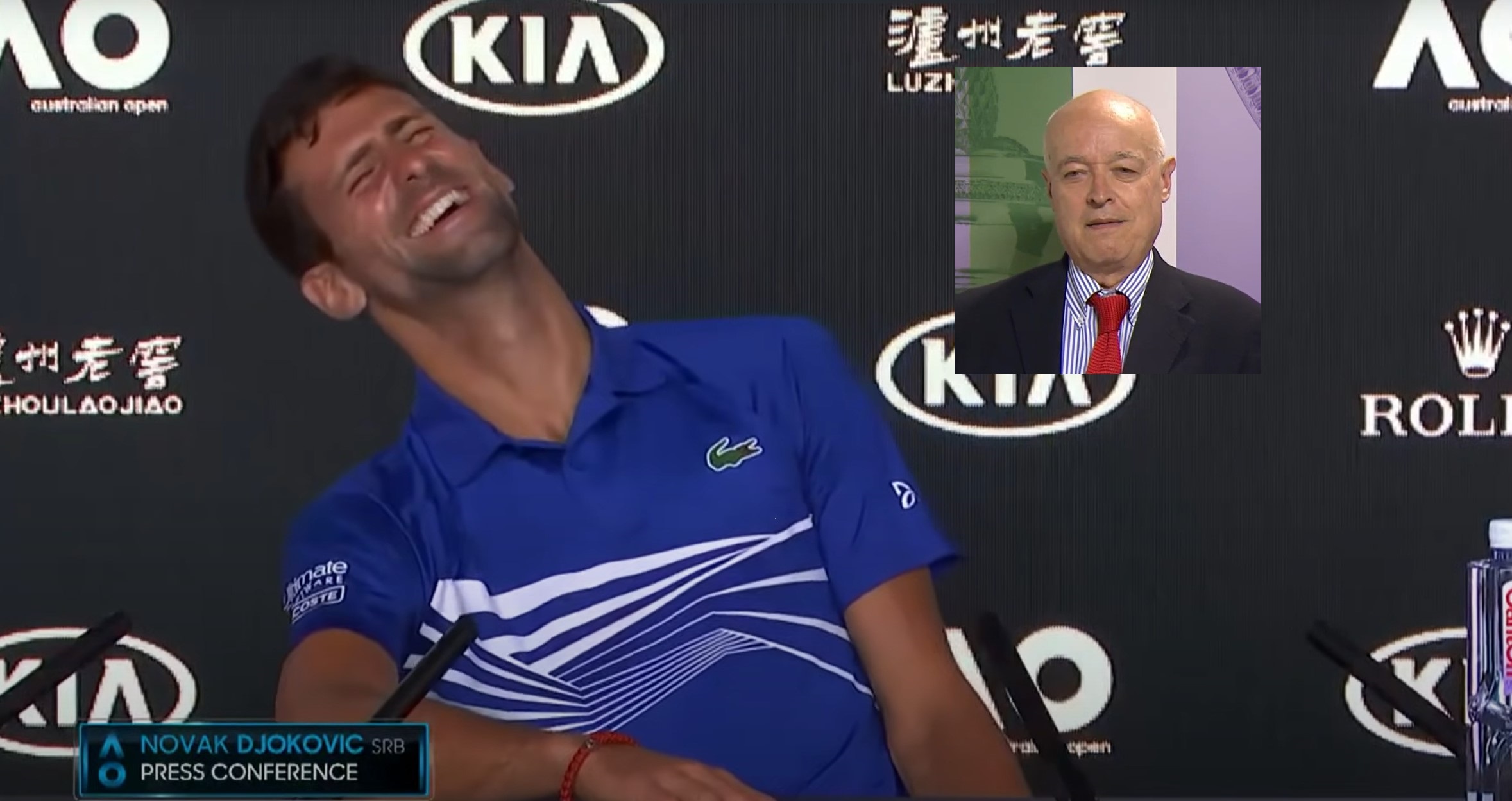 Novak Đoković i Ubaldo Skangata