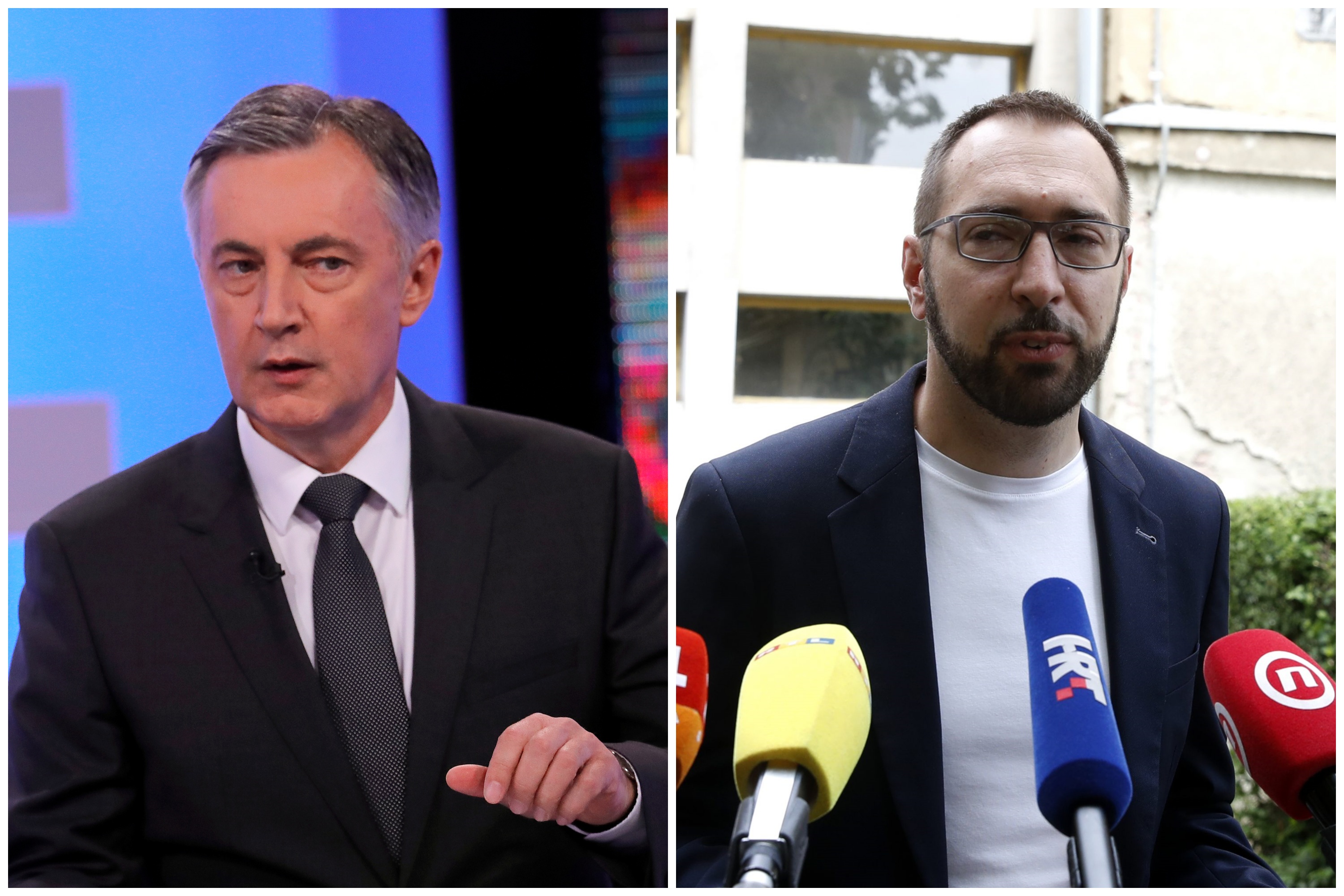 Miroslav Škoro, Tomisalv Tomašević, kombo Foto: EPA-EFE/ANTONIO BAT