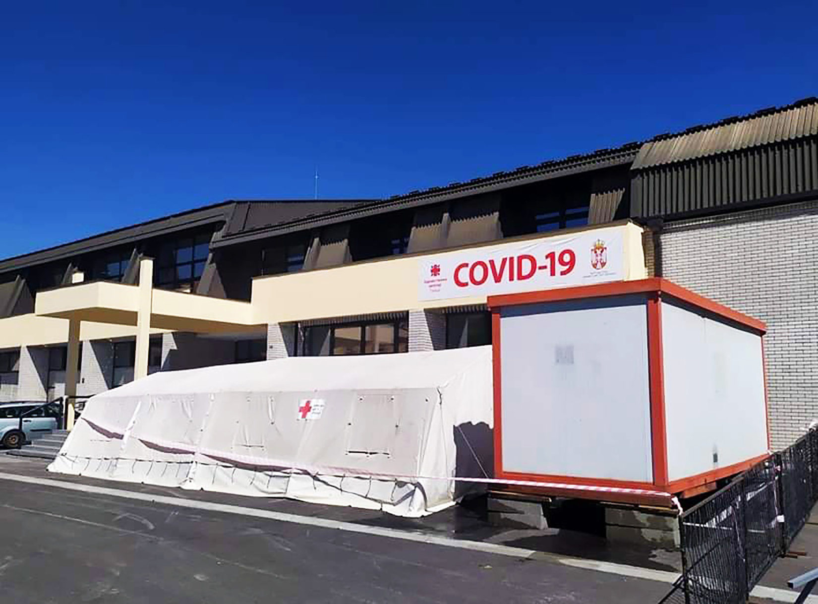 Užice, kovid ambulanta, koronavirus Foto: Slavica Panić/Nova.rs