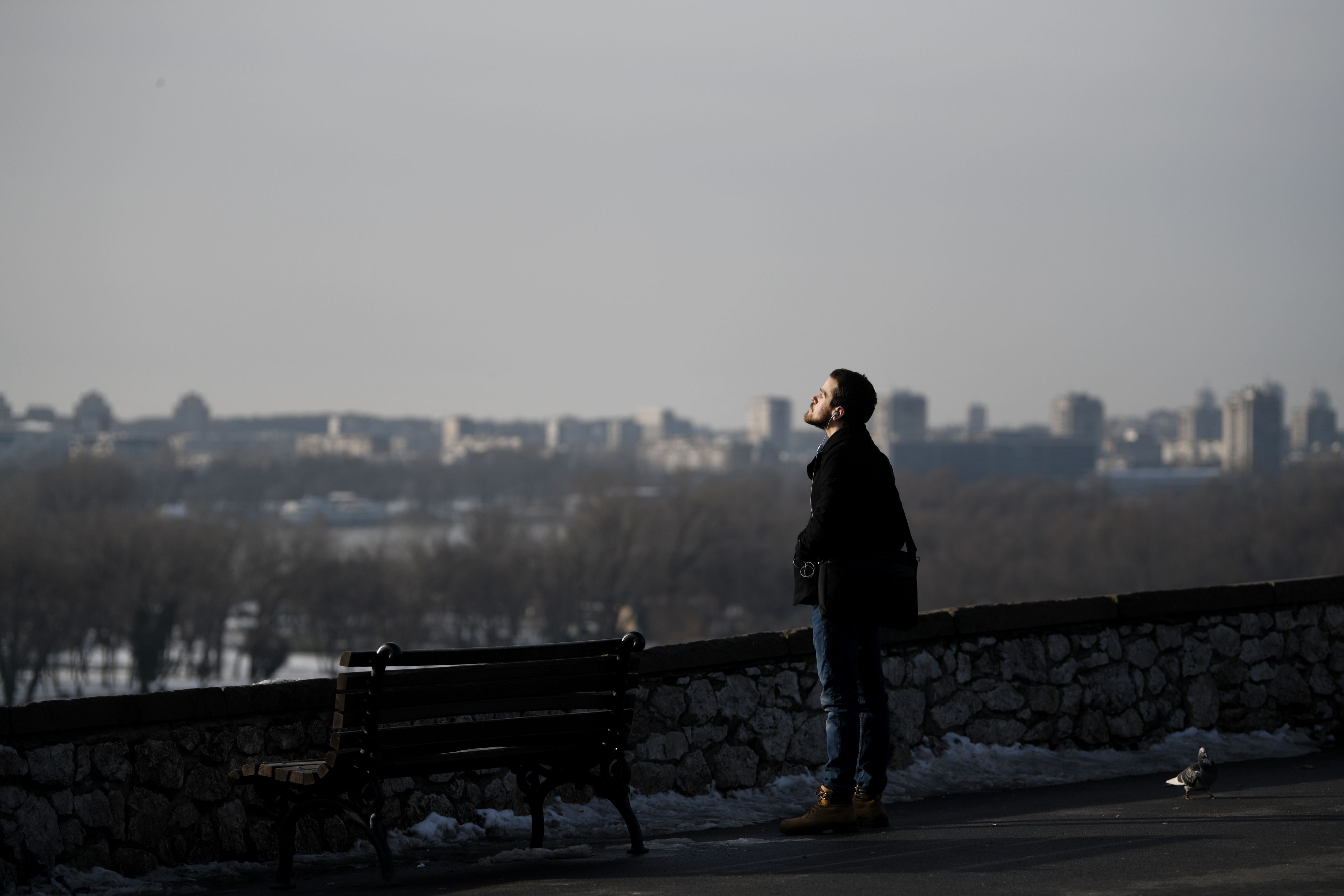 Beograd, 19.01.2021. Sunčano vreme, Zima, sneg, grad, šetnja, ljudi, Kalemegdan Foto: Filip Krainčanić/Nova.rs