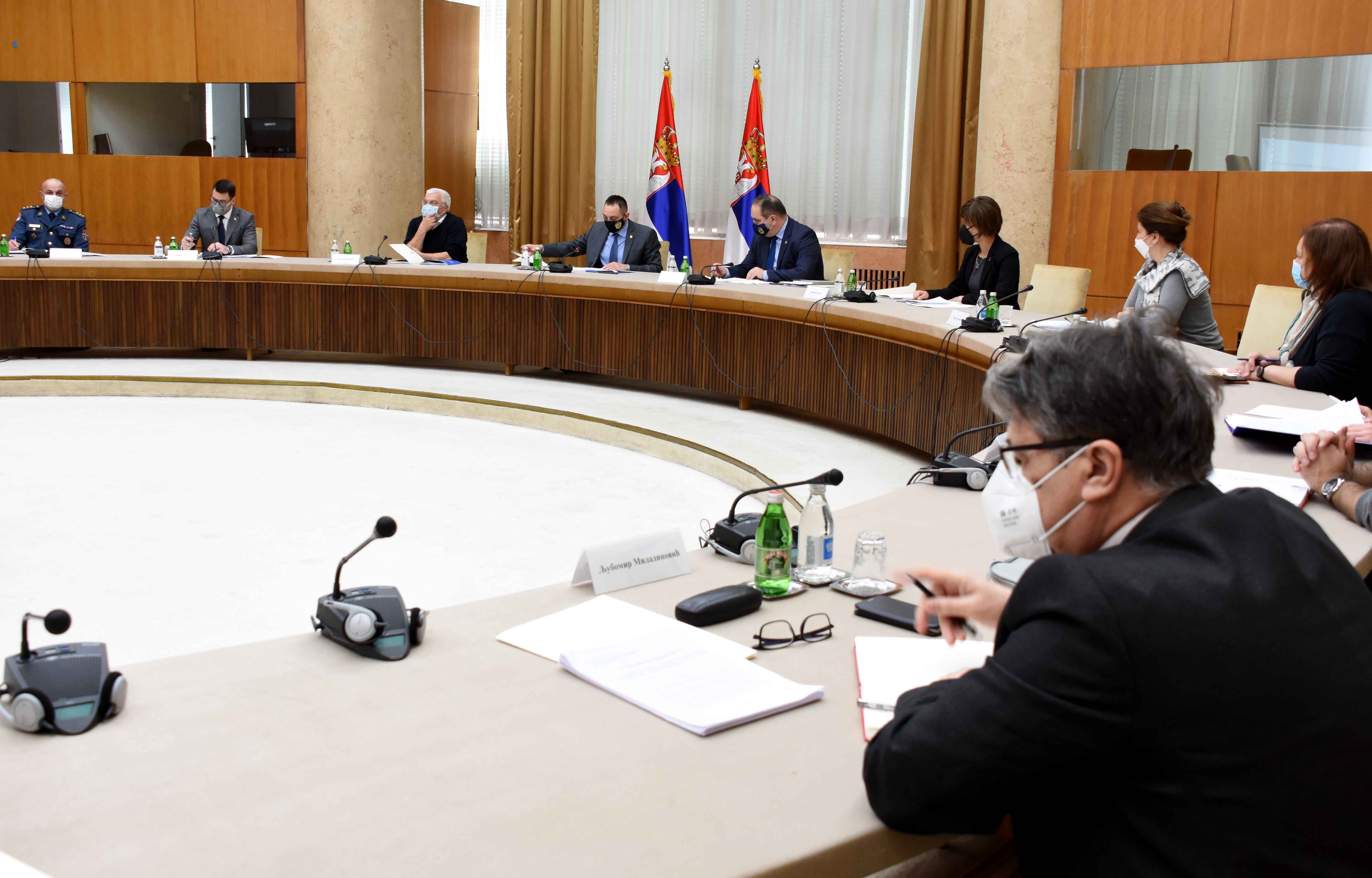 MUP-Saopstenje-Ministar Vulin-Radna grupa-Migranti