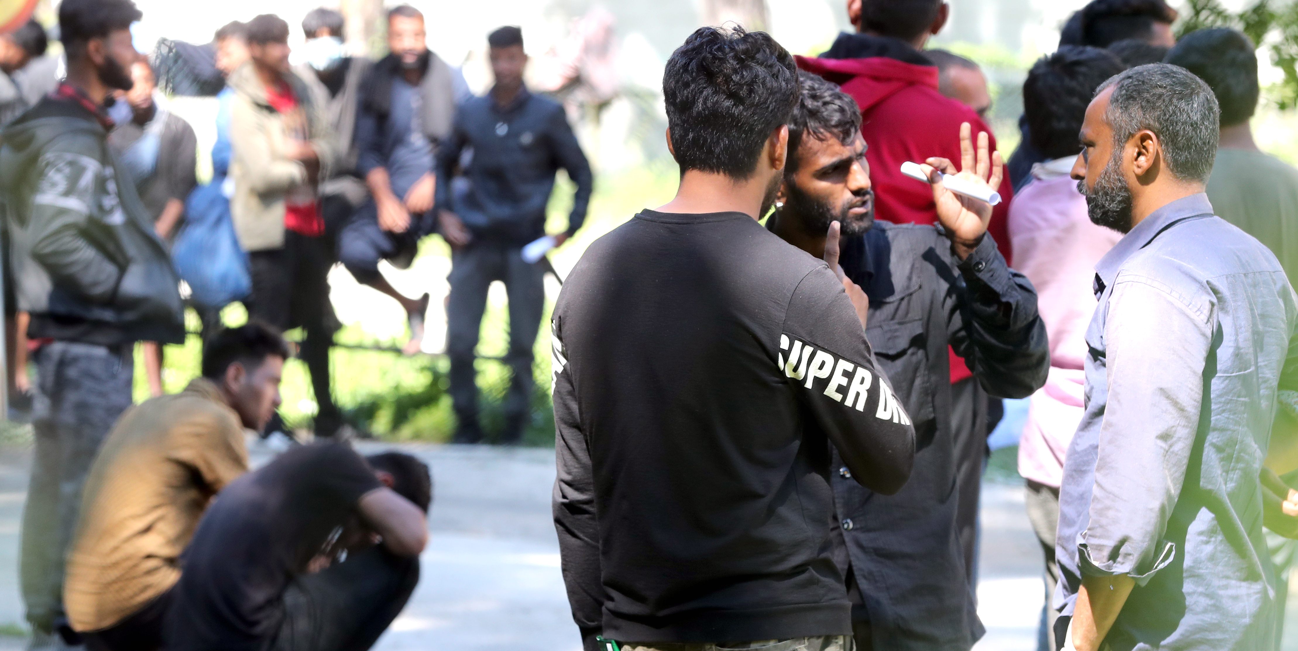 Migranti Bosna, Migrants in Sarajevo, Bosnia and Herzegovina