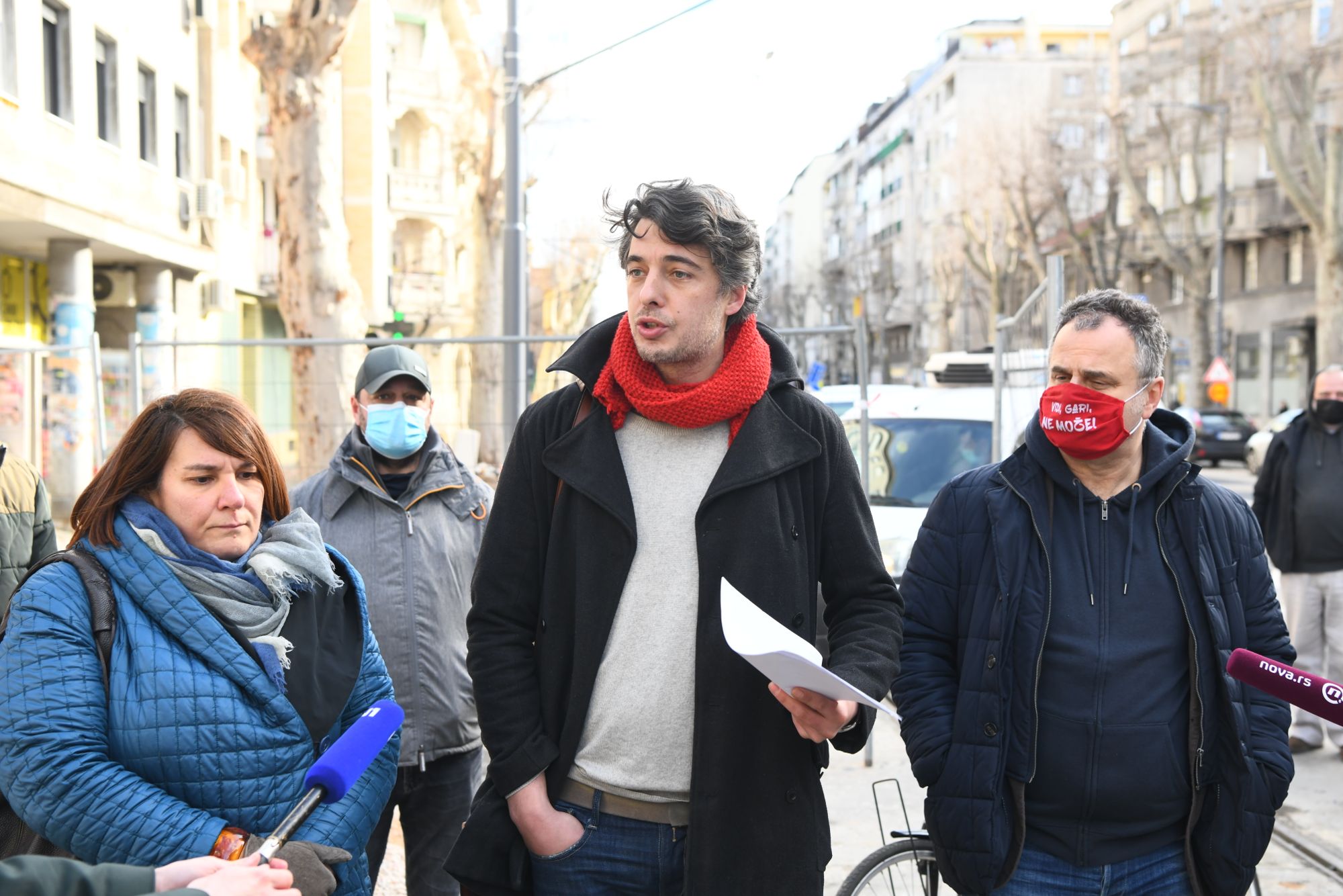 Beograd, 25.01.2021. Dušanova ulica, nezavršeni radovi, "Srce grada", Đorđe Miketić Foto: Goran Srdanov/Nova.rs