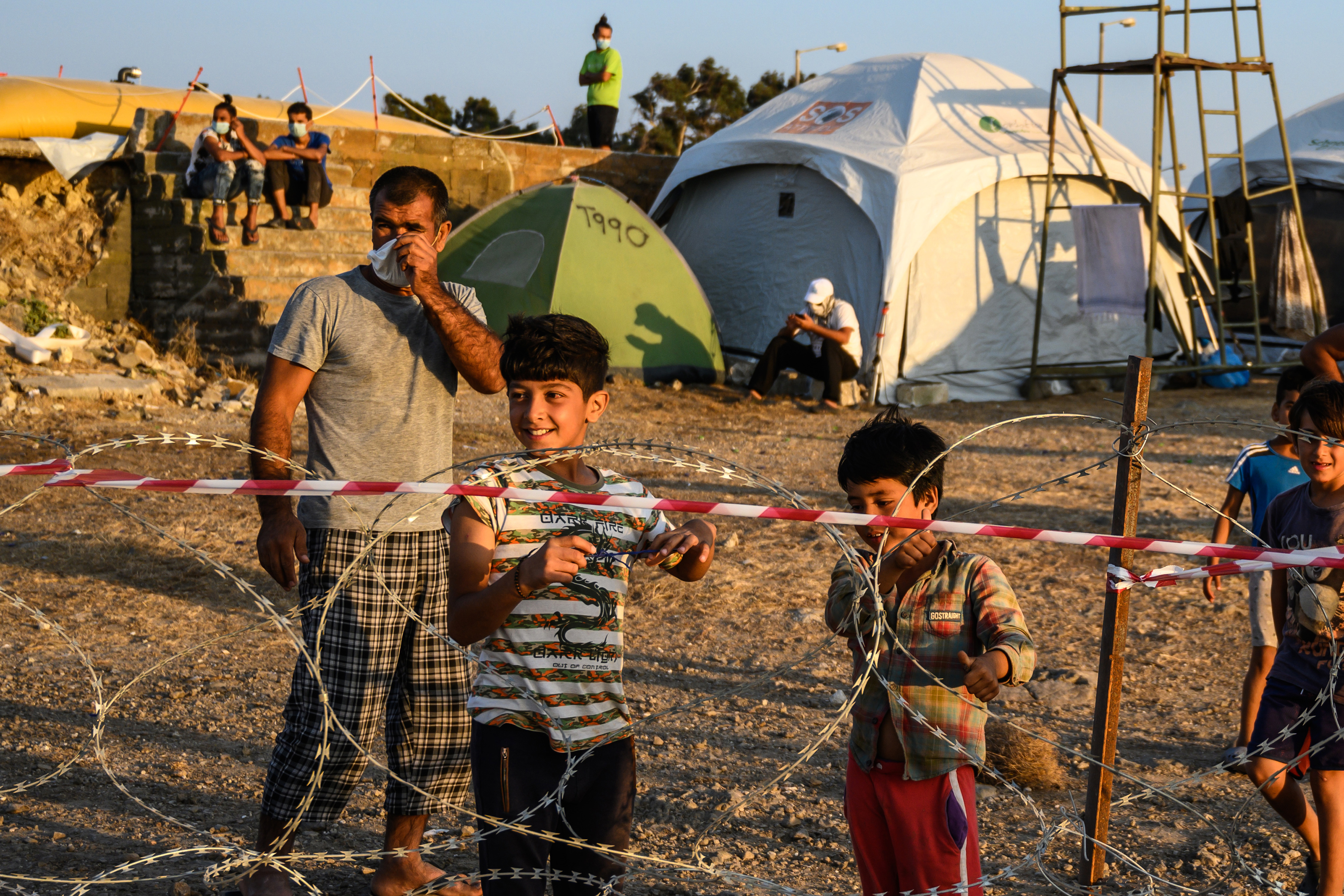 9,000 migrants rehoused in Kara Tepe hotspot on Lesbos