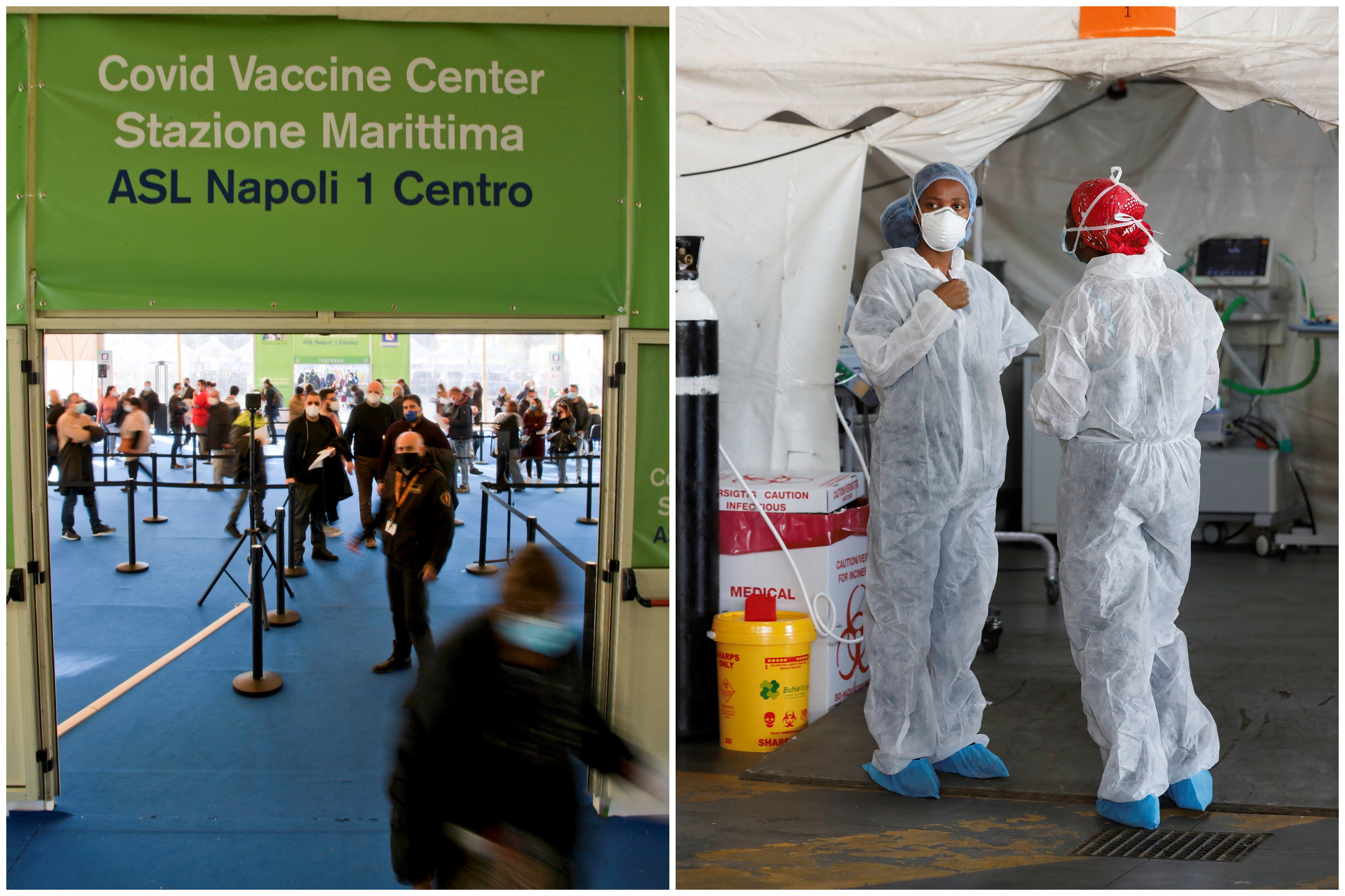 Vakcinalni aparthejd, Evropa, Afirka, vakcine, koronavirus Foto: EPA-EFE/CIRO FUSCO